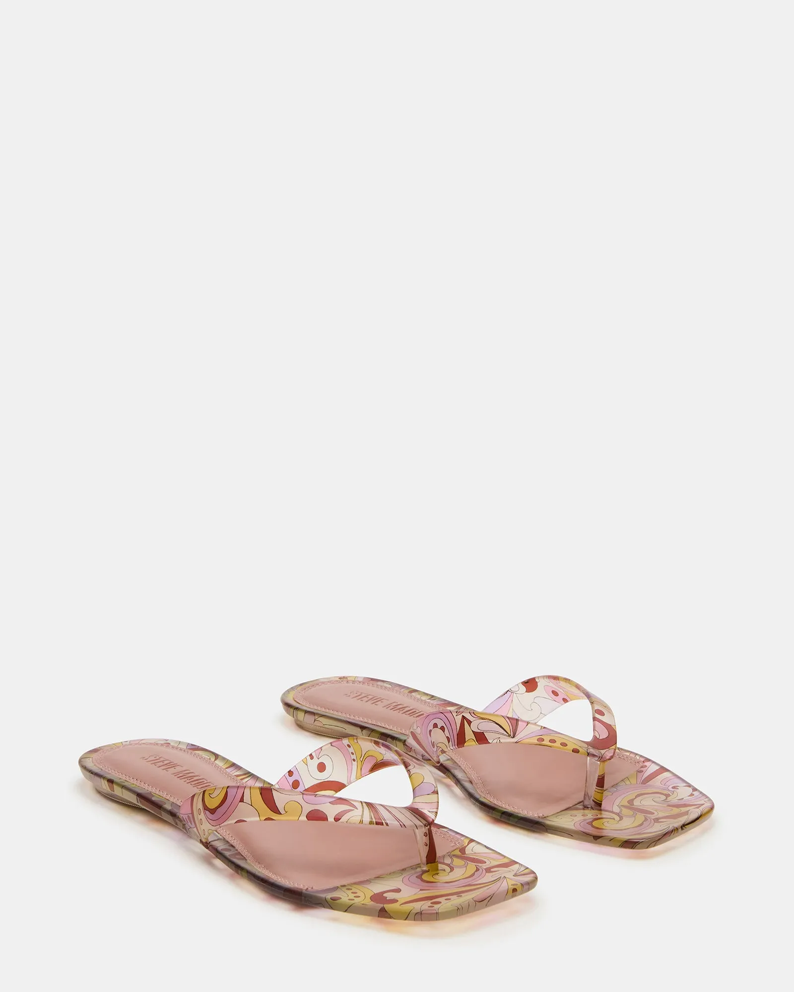 TRELLA JELLY PINK PRINT sold by Steve Madden product image thumbnail 2
