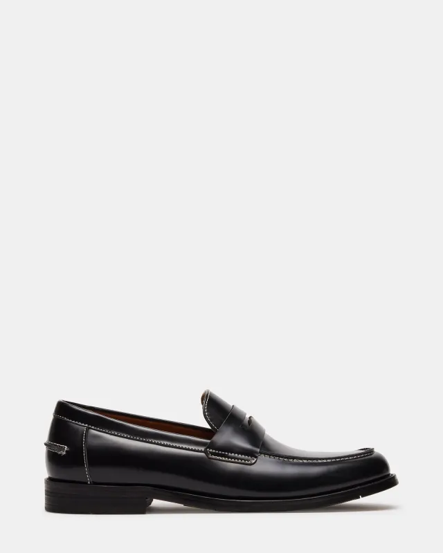 NATAN BLACK LEATHER - SM REBOOTED sold by Steve Madden
