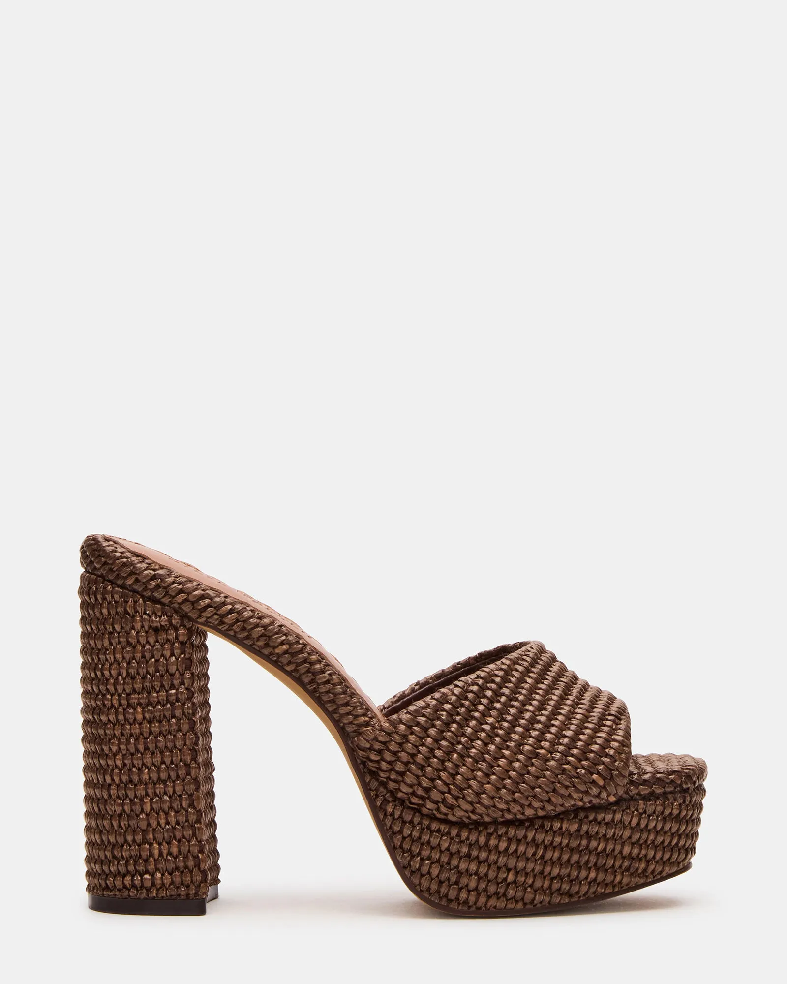JOEL BROWN RAFFIA sold by Steve Madden