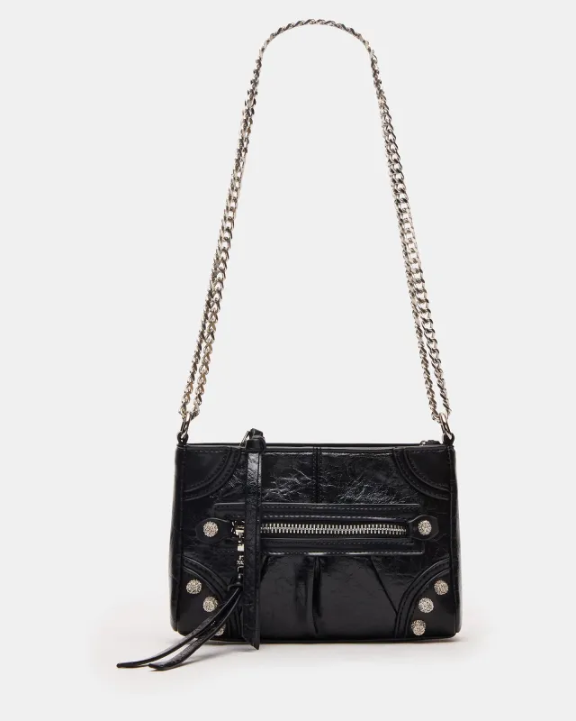 SKY BAG BLACK/SILVER sold by Steve Madden