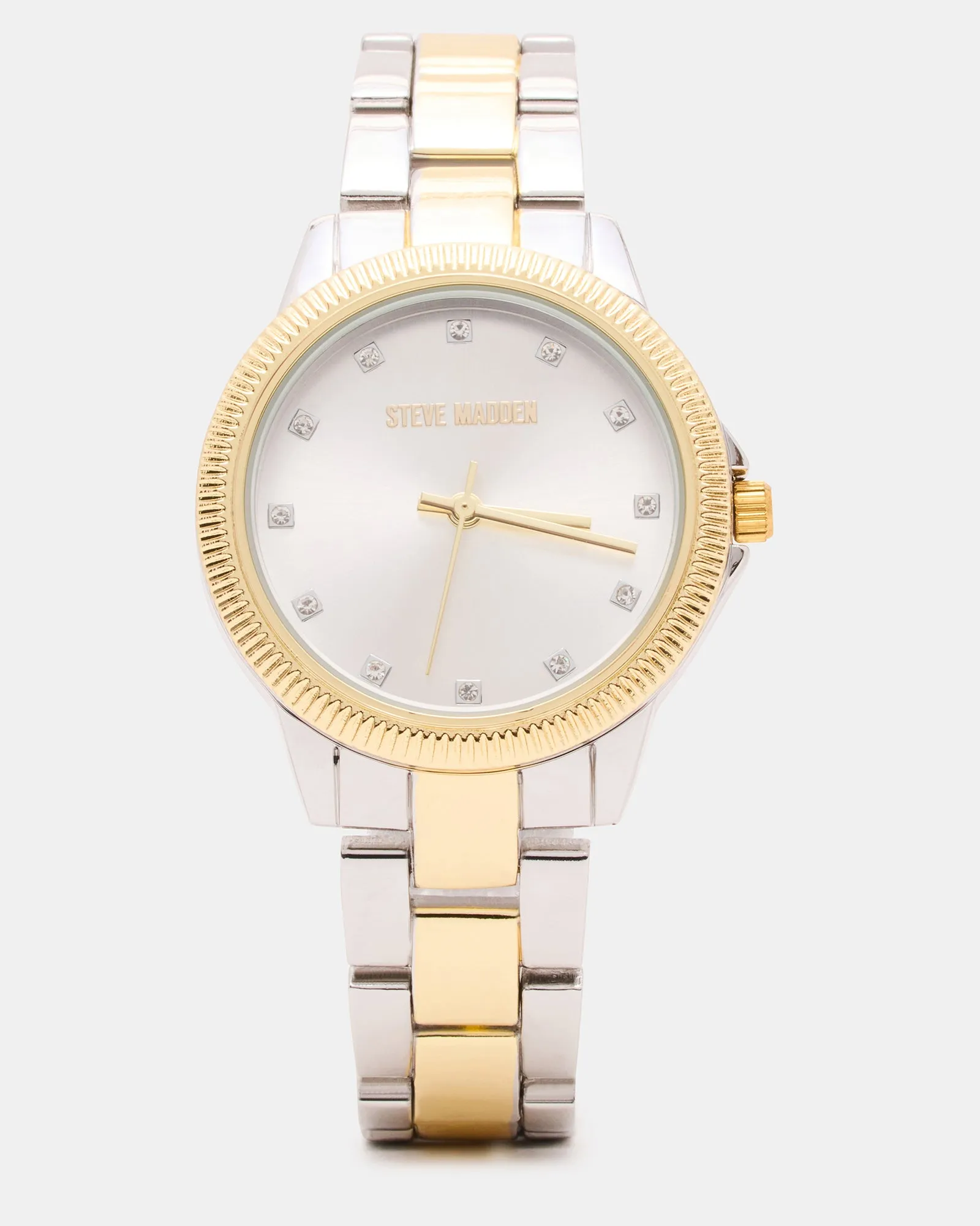 WOMEN'S ALLOY WATCH SILVER/MULTI sold by Steve Madden