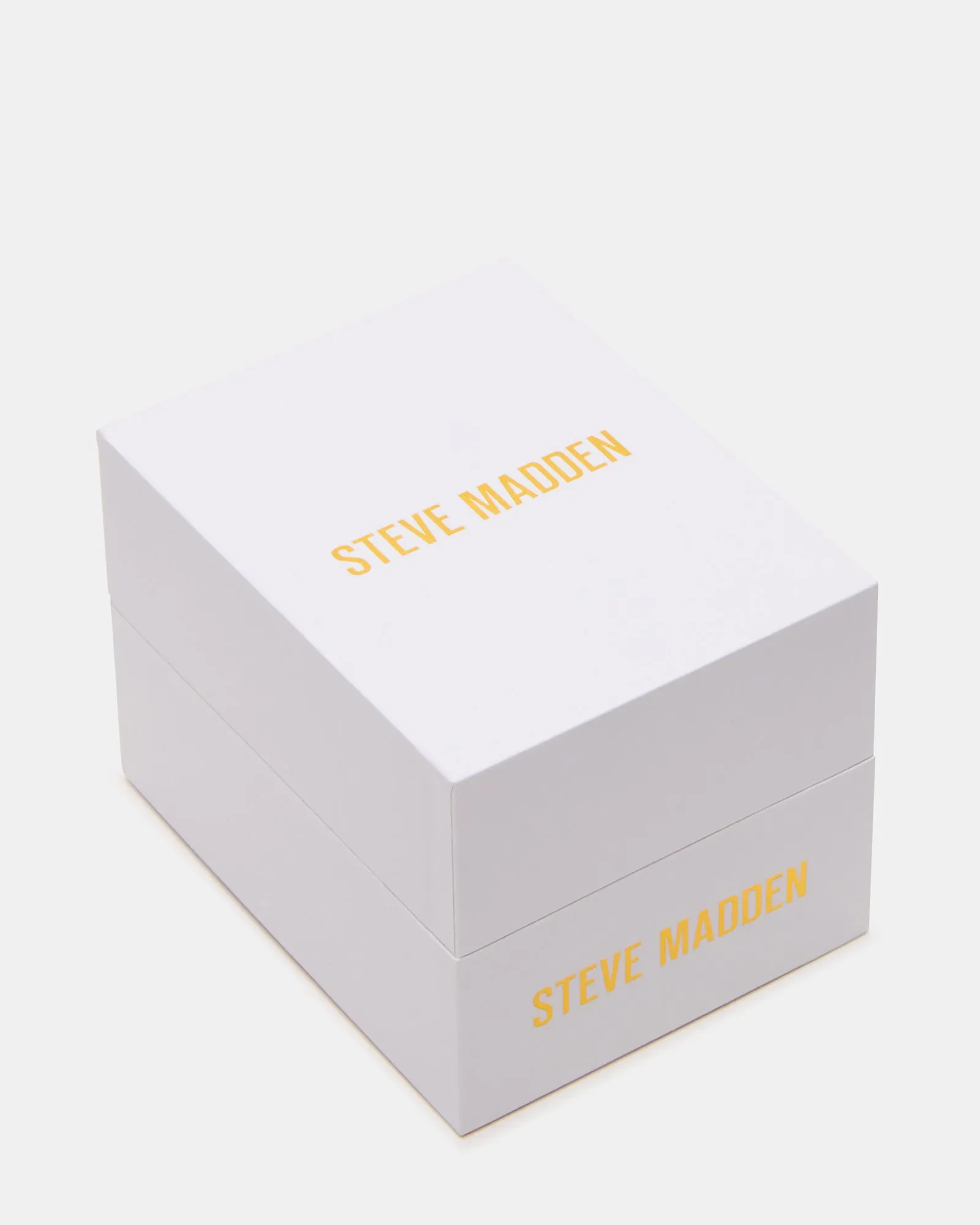 WOMEN'S SQUARE STAINLESS STEEL WATCH GOLD sold by Steve Madden product image thumbnail 4