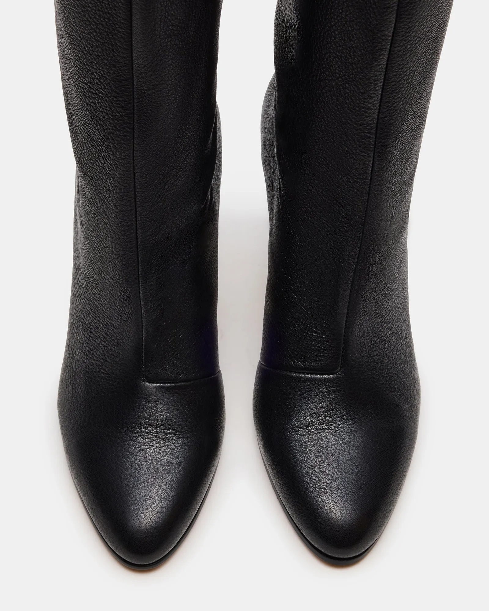 RIZK BLACK LEATHER sold by Steve Madden product image thumbnail 4