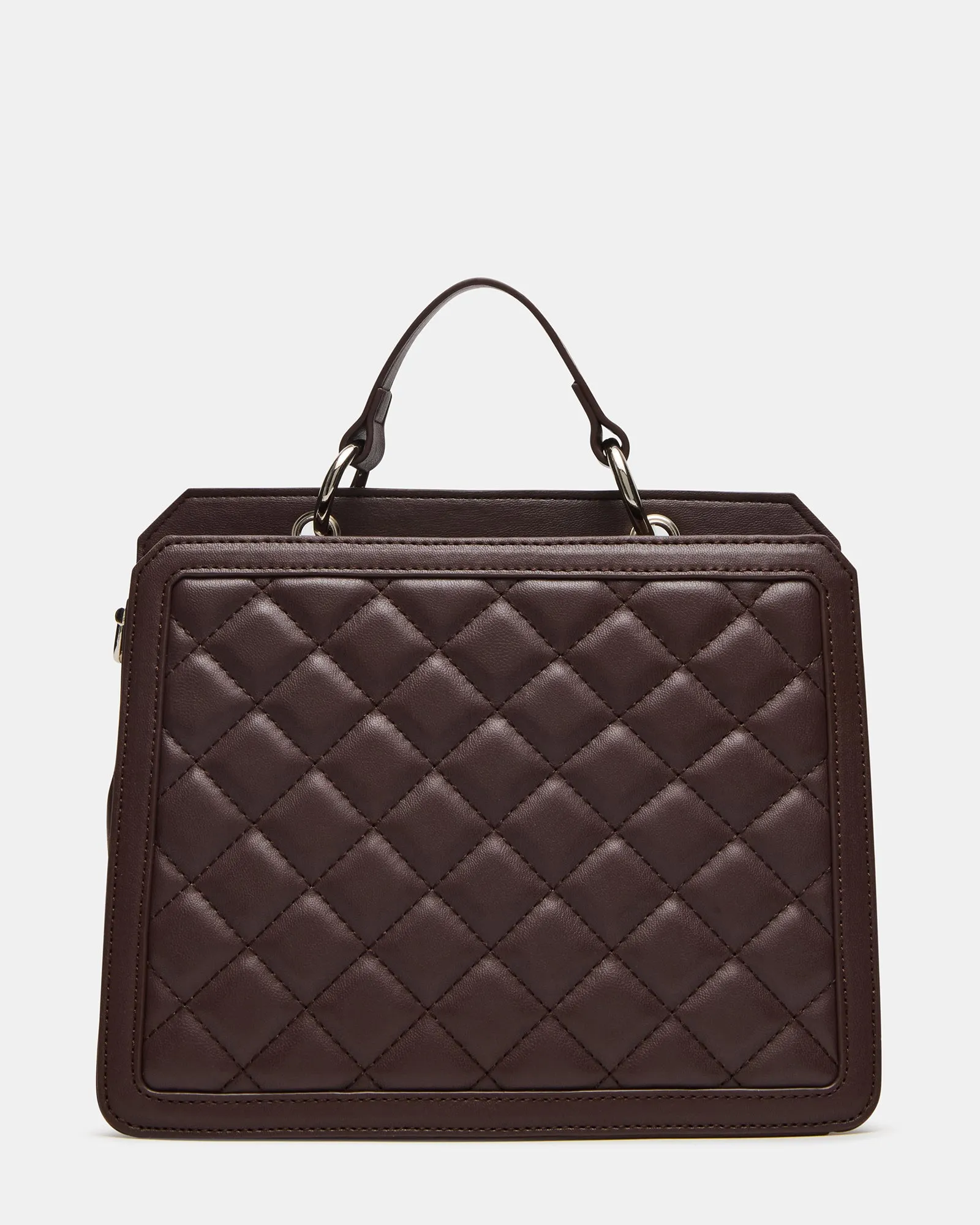 EVELYN BAG CHOCOLATE QUILTED sold by Steve Madden product image thumbnail 5