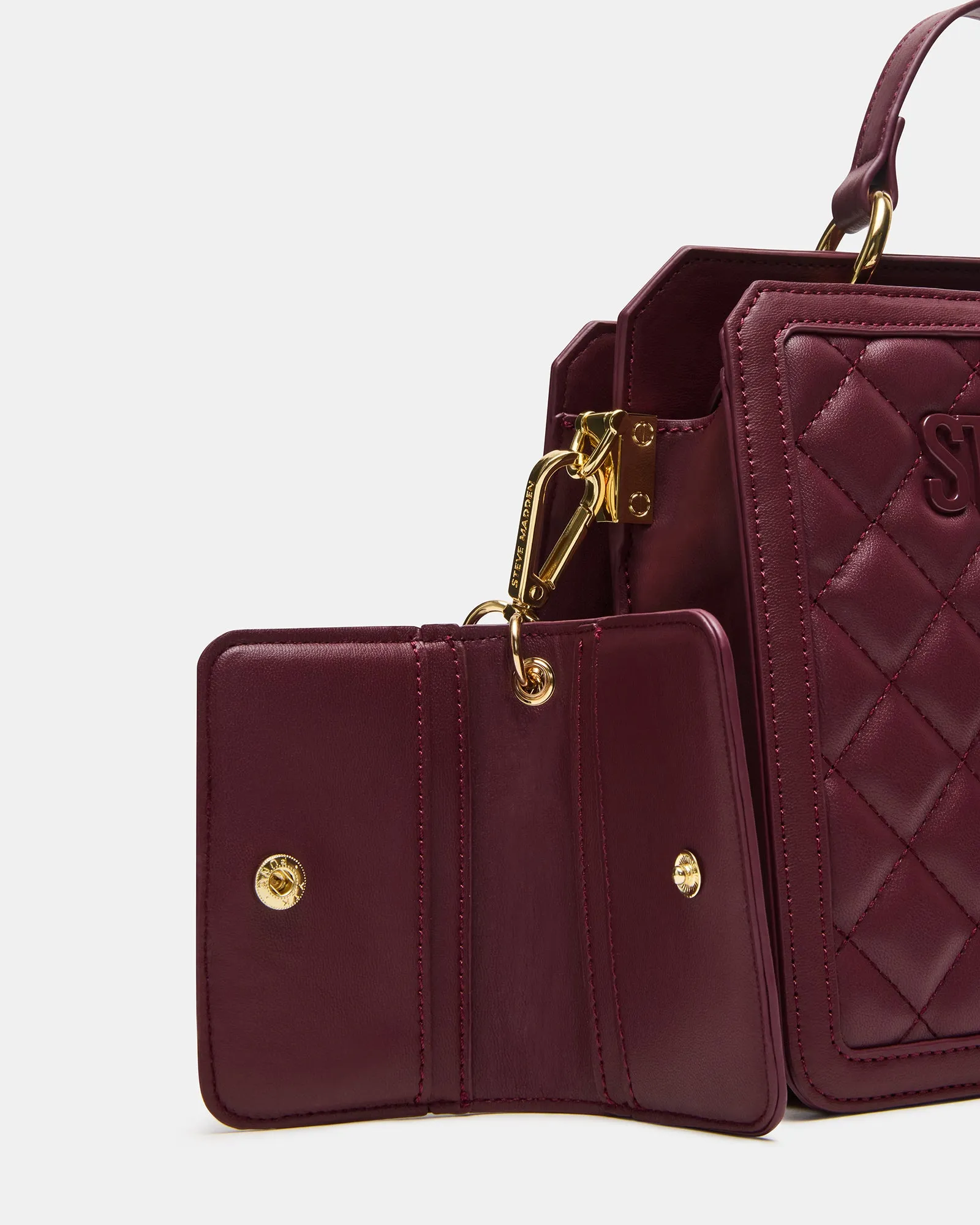 EVELYN BAG BLOODSTONE QUILTED sold by Steve Madden product image thumbnail 2