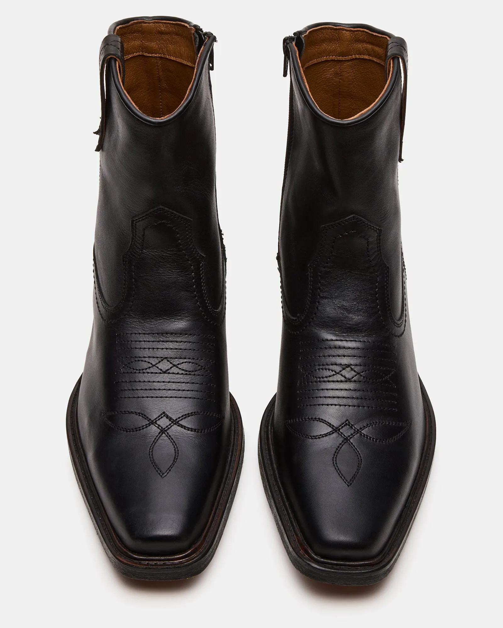 SANDERSON BLACK LEATHER sold by Steve Madden product image thumbnail 4