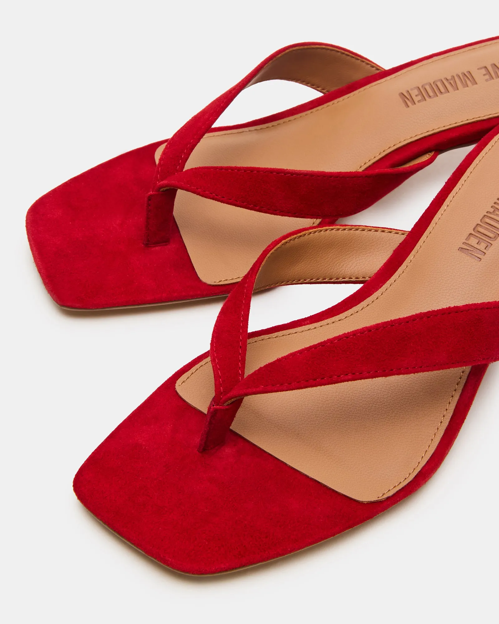 TRACIE RED SUEDE sold by Steve Madden product image thumbnail 3