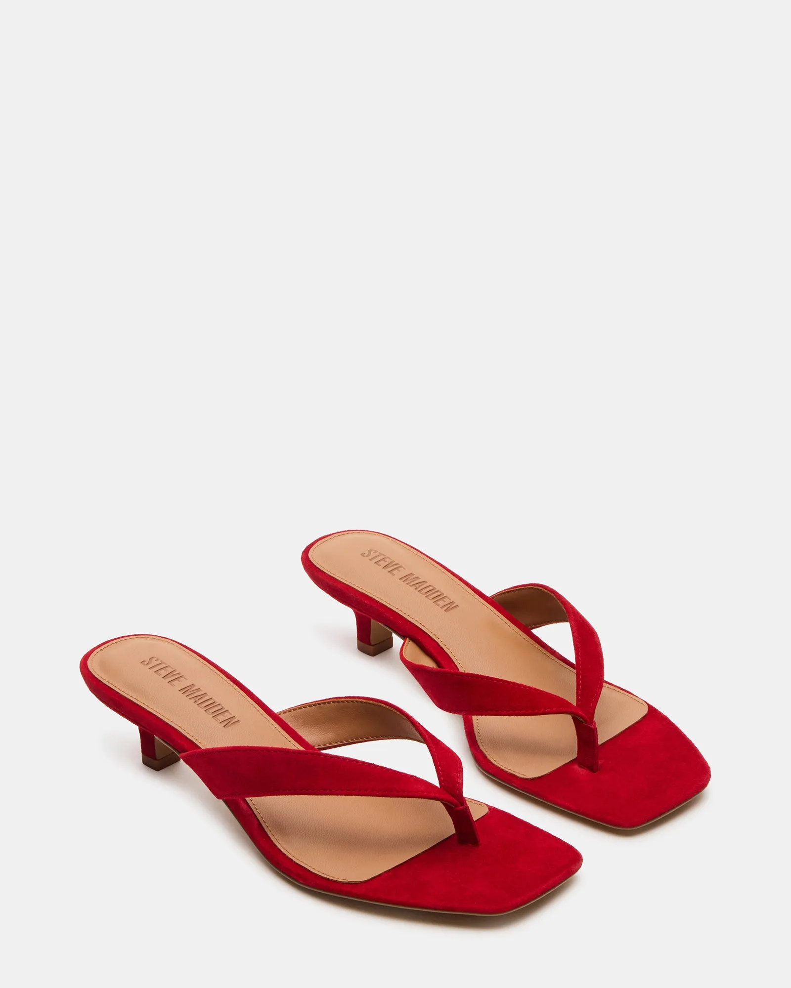 TRACIE RED SUEDE sold by Steve Madden product image thumbnail 2