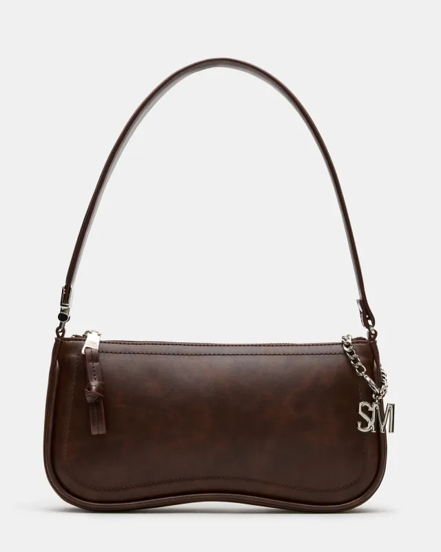 ANGEL BAG BROWN DISTRESSED sold by Steve Madden