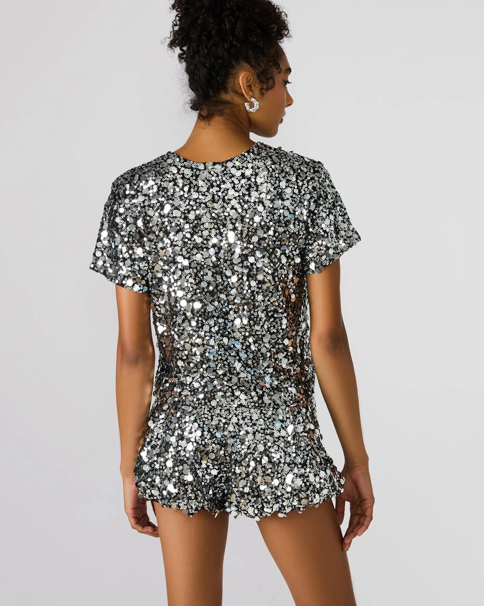 CRESSA TOP SILVER sold by Steve Madden product image thumbnail 4