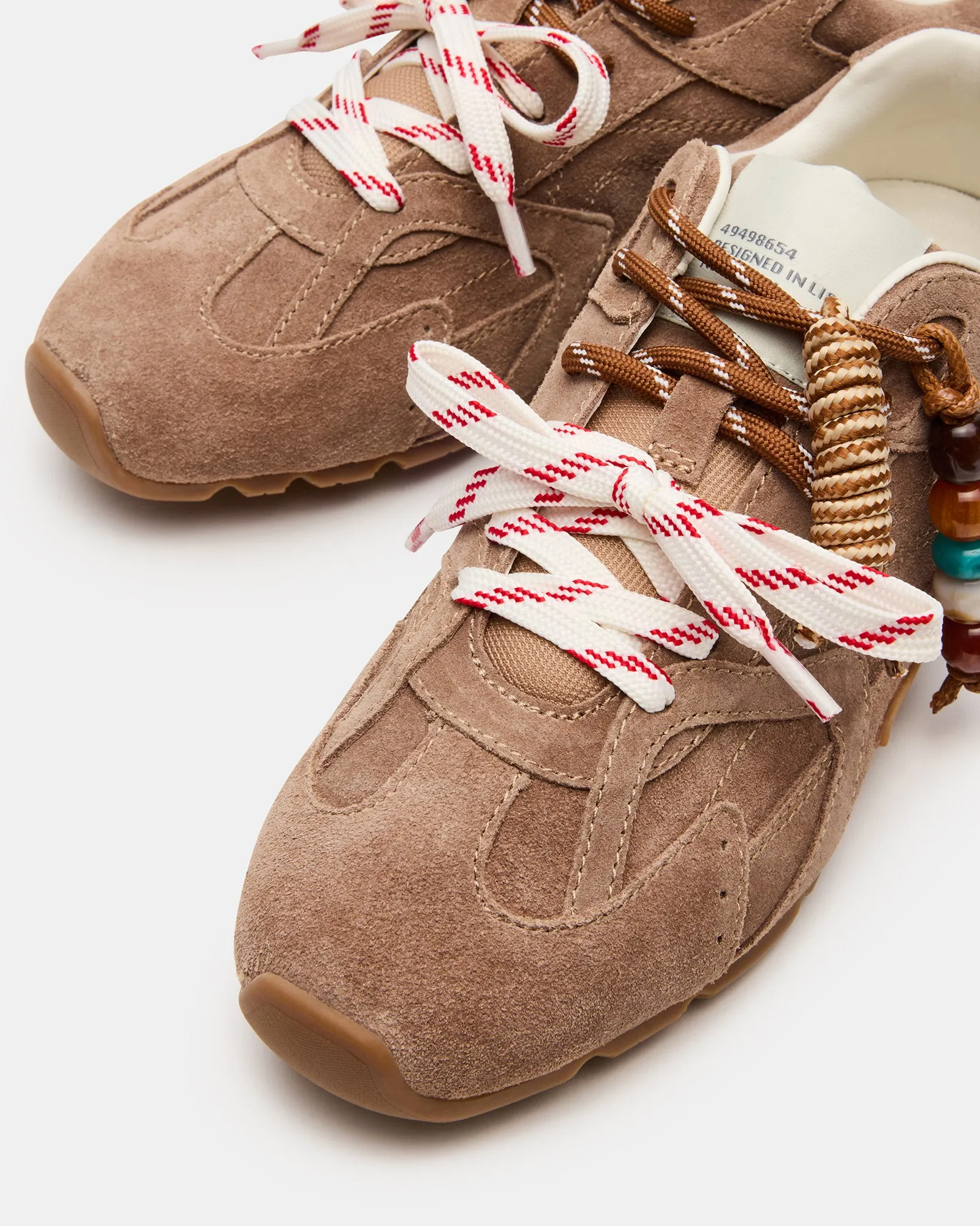 AZIEL CHARM TAUPE SUEDE sold by Steve Madden product image thumbnail 3