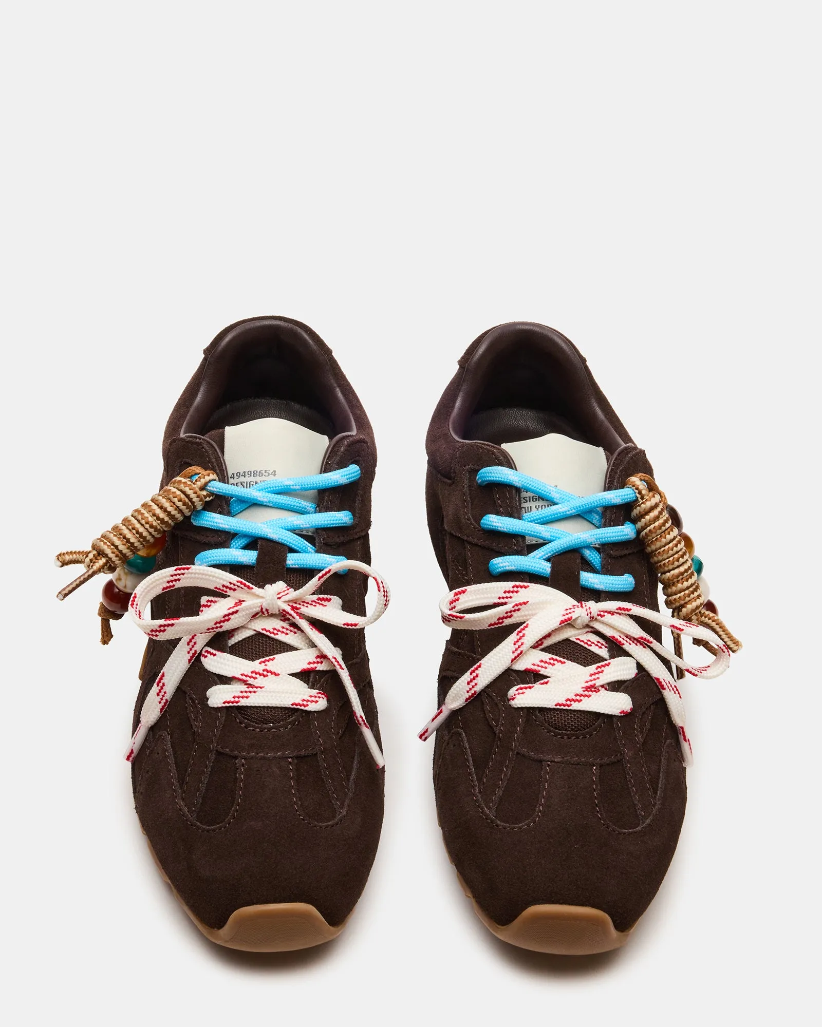 AZIEL CHARM BROWN SUEDE sold by Steve Madden product image thumbnail 4