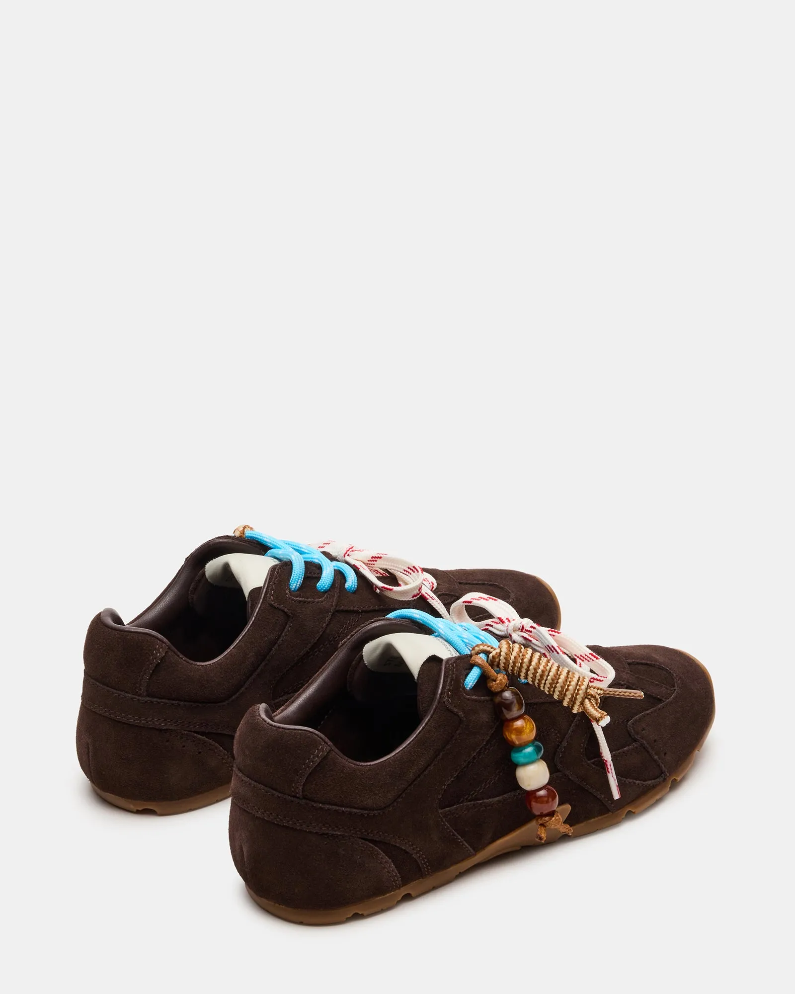 AZIEL CHARM BROWN SUEDE sold by Steve Madden product image thumbnail 5