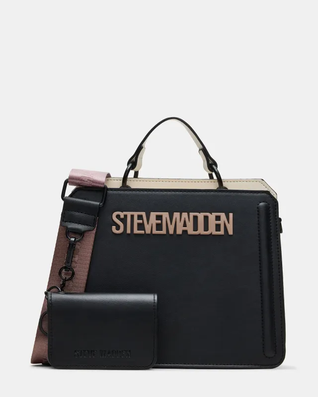 EVELYN BAG BLACK/MULTI sold by Steve Madden