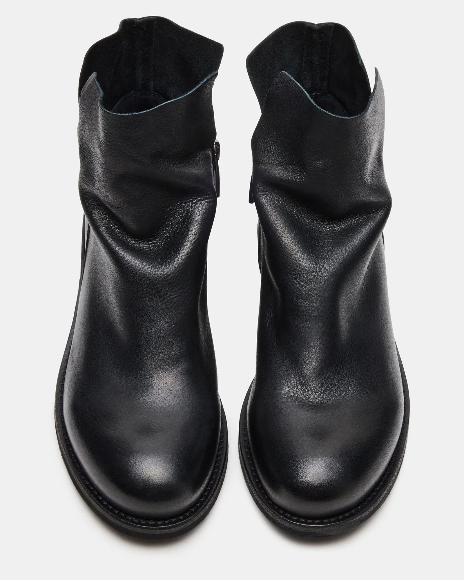 HUGHIE BLACK LEATHER sold by Steve Madden product image thumbnail 4