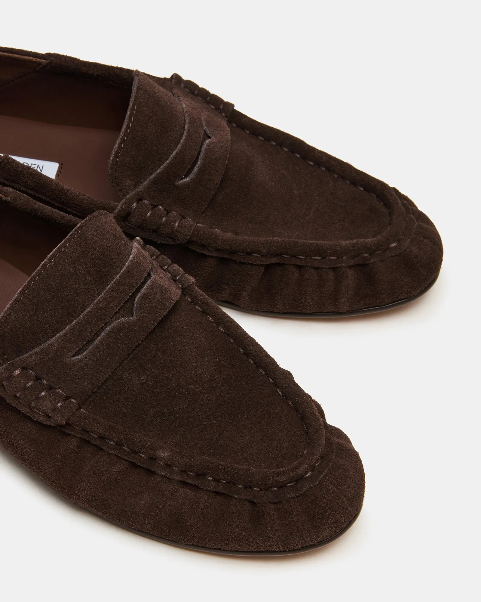 ROGER CHOCOLATE BROWN SUEDE sold by Steve Madden product image thumbnail 3