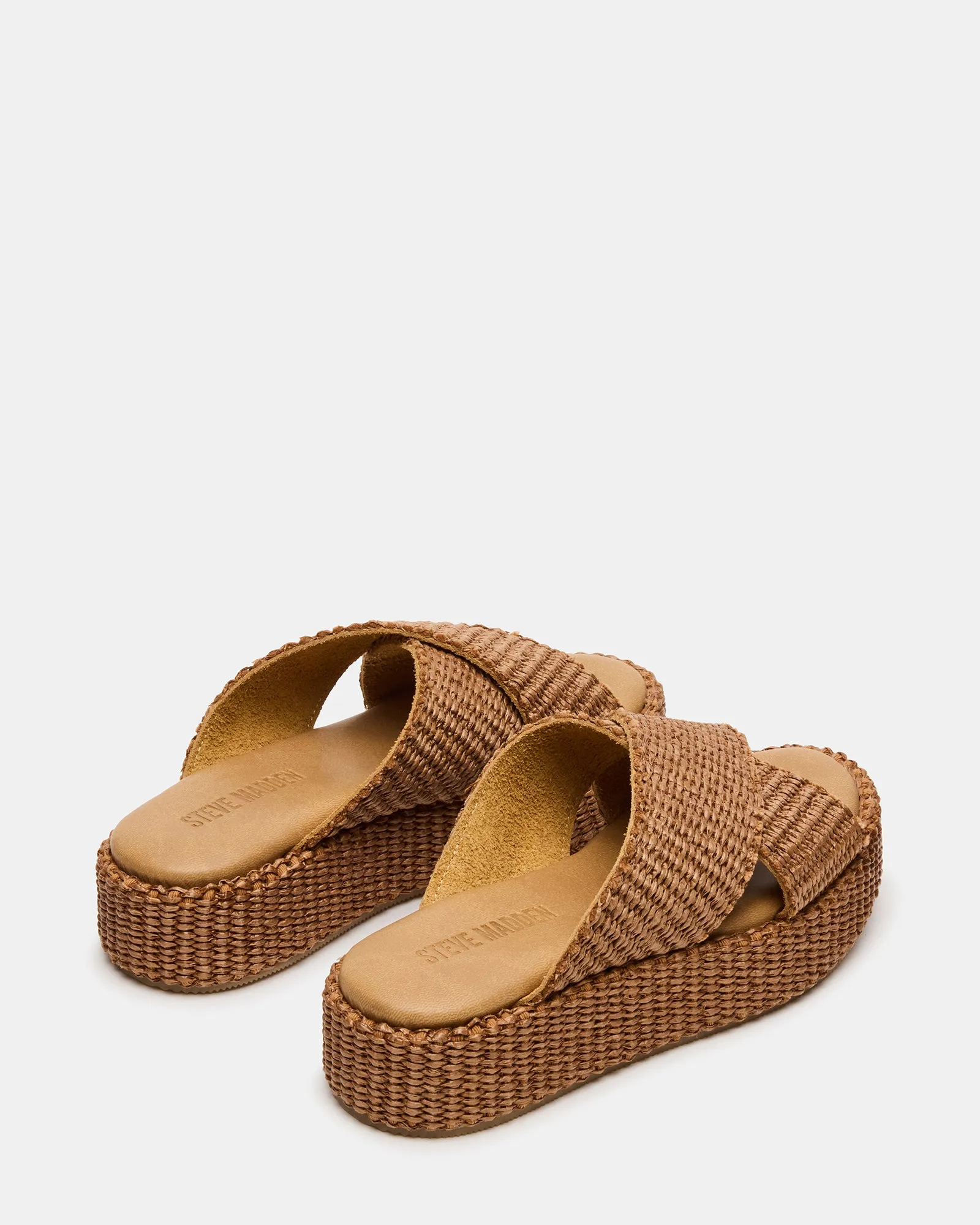 TULUM BROWN RAFFIA sold by Steve Madden product image thumbnail 5