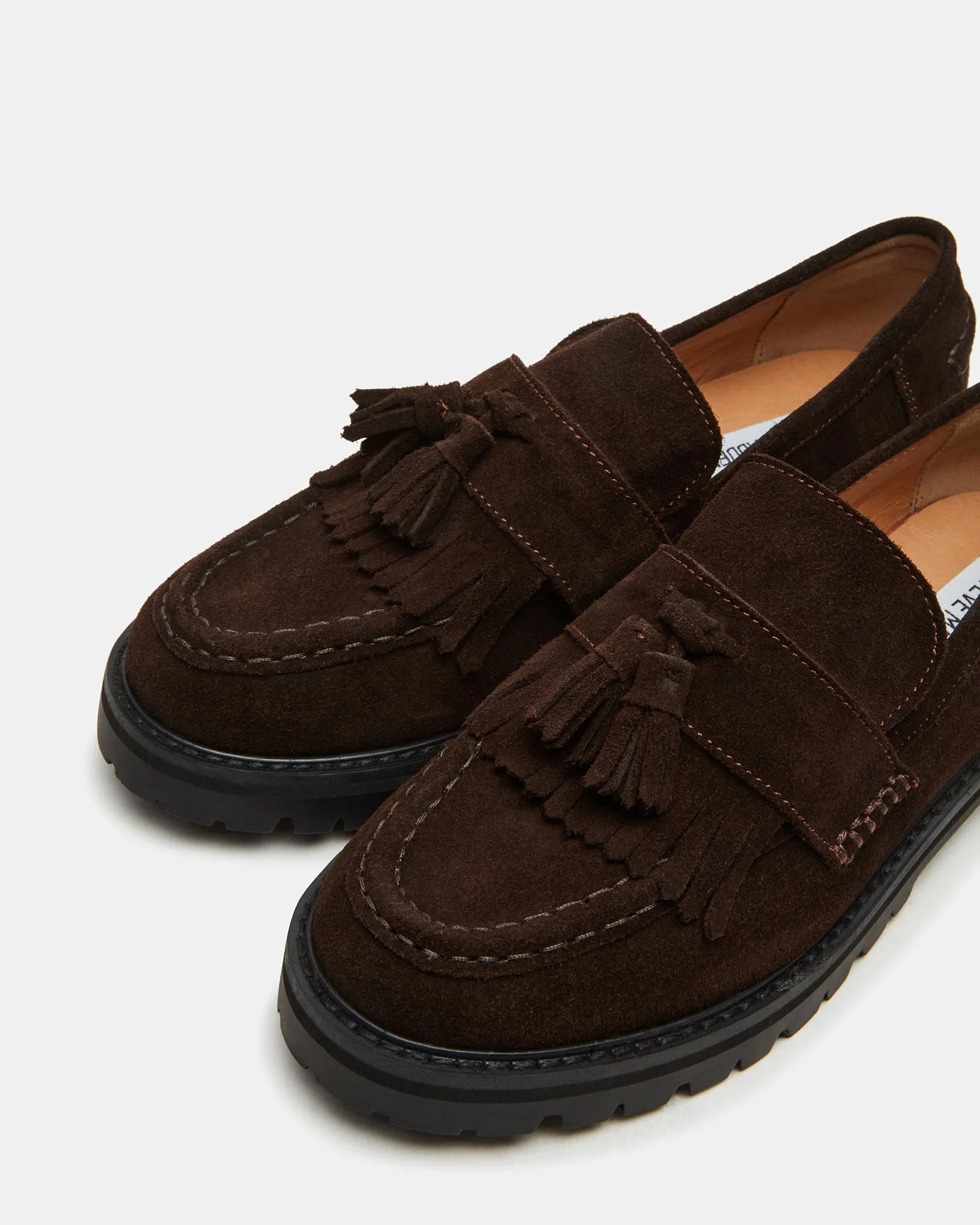 Minka chocolate-brown suede - SM REBOOTED sold by Steve Madden product image thumbnail 4