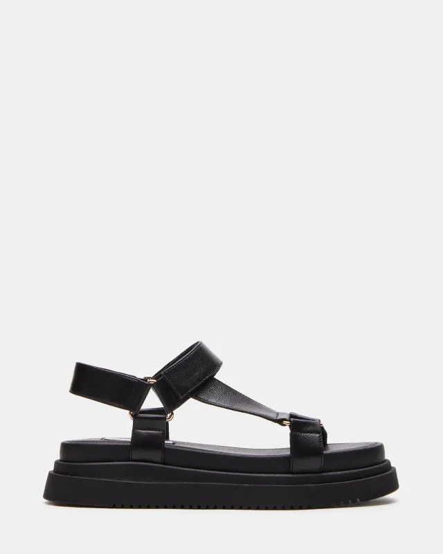 MATINA BLACK LEATHER - SM REBOOTED sold by Steve Madden
