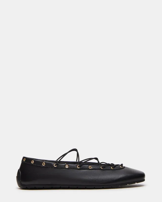 POINTE BLACK LEATHER - SM REBOOTED sold by Steve Madden