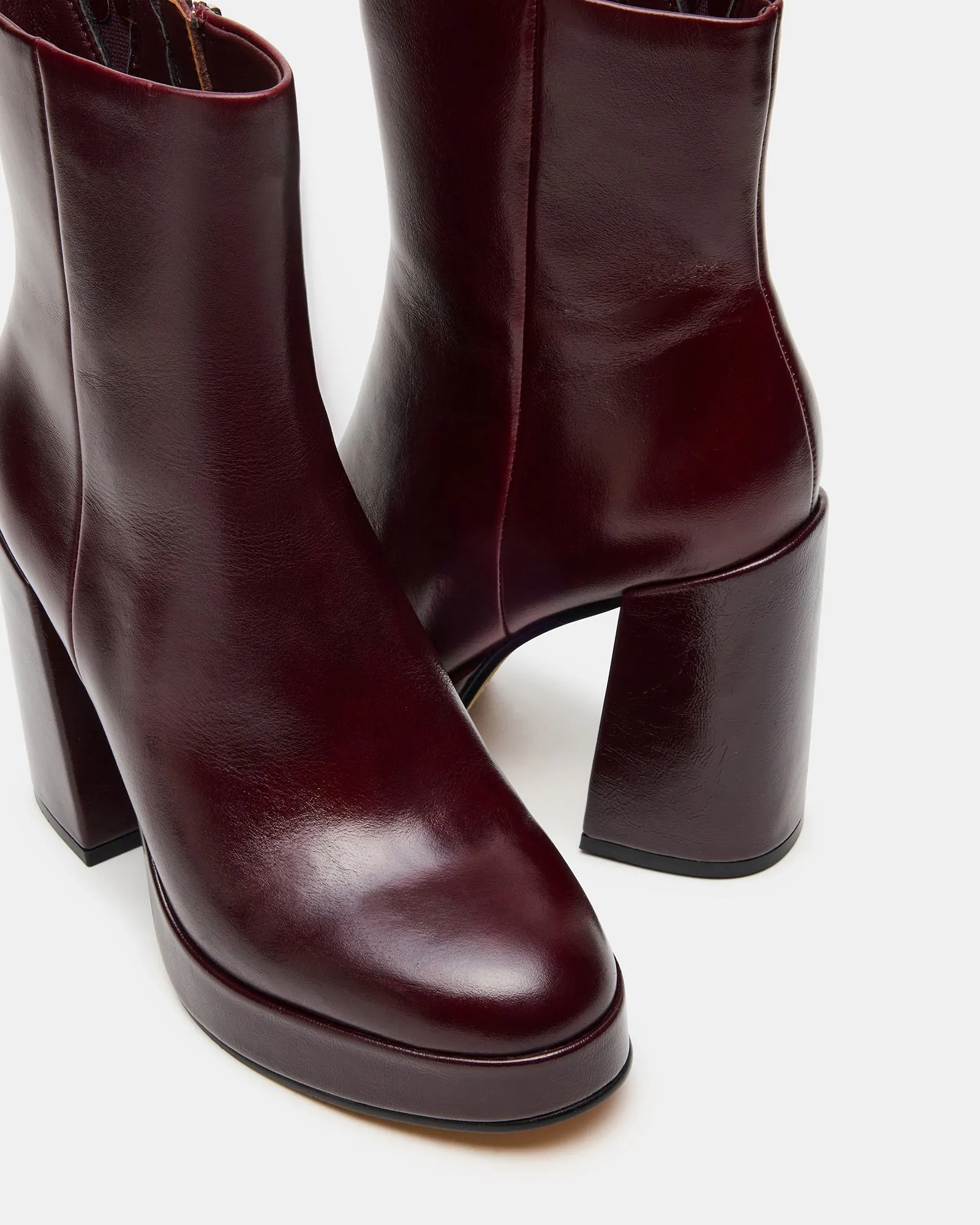 TYRA BURGUNDY LEATHER sold by Steve Madden product image thumbnail 3
