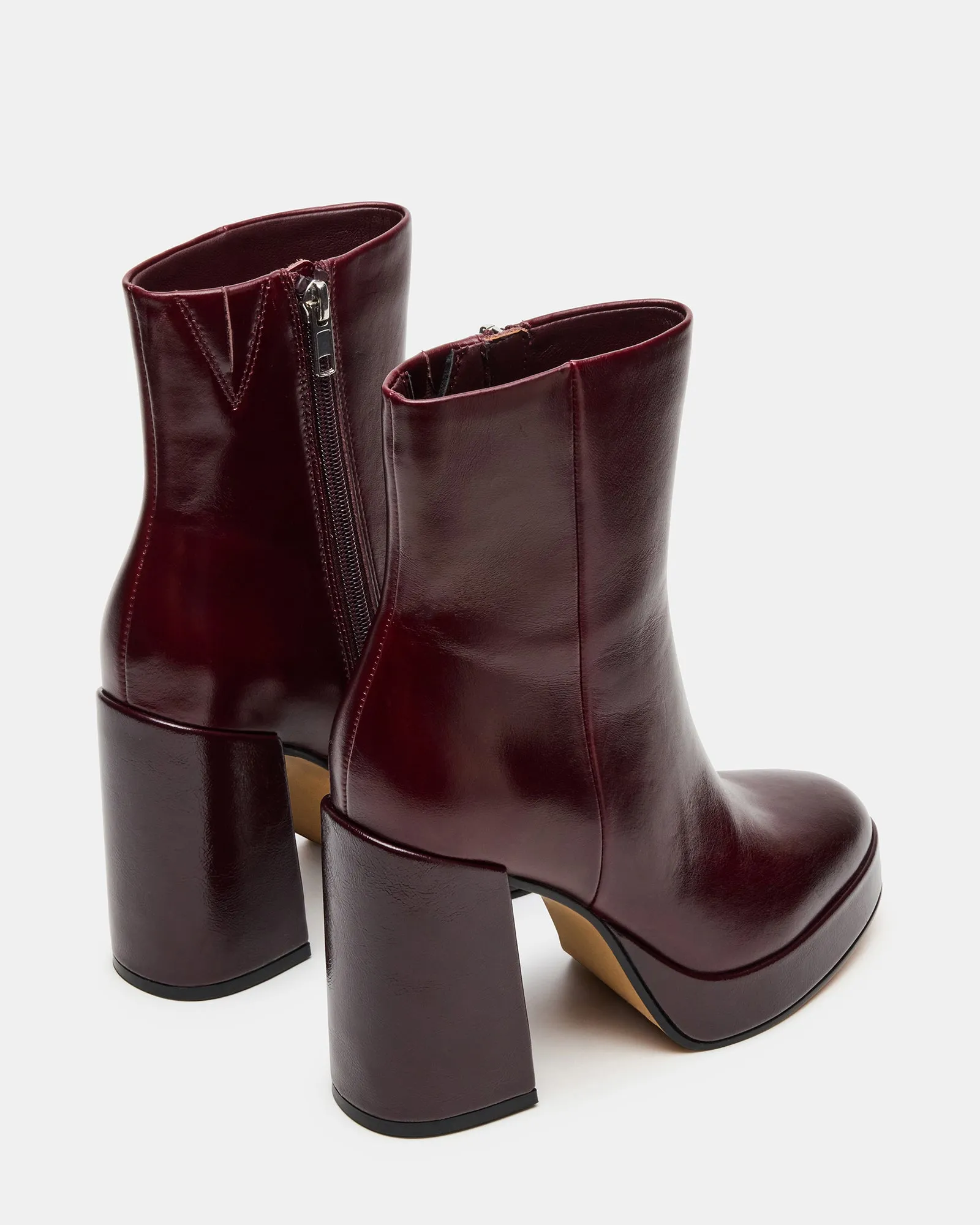 TYRA BURGUNDY LEATHER sold by Steve Madden product image thumbnail 5