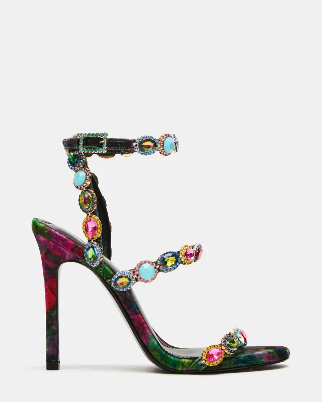 TAMALA MULTI VELVET sold by Steve Madden