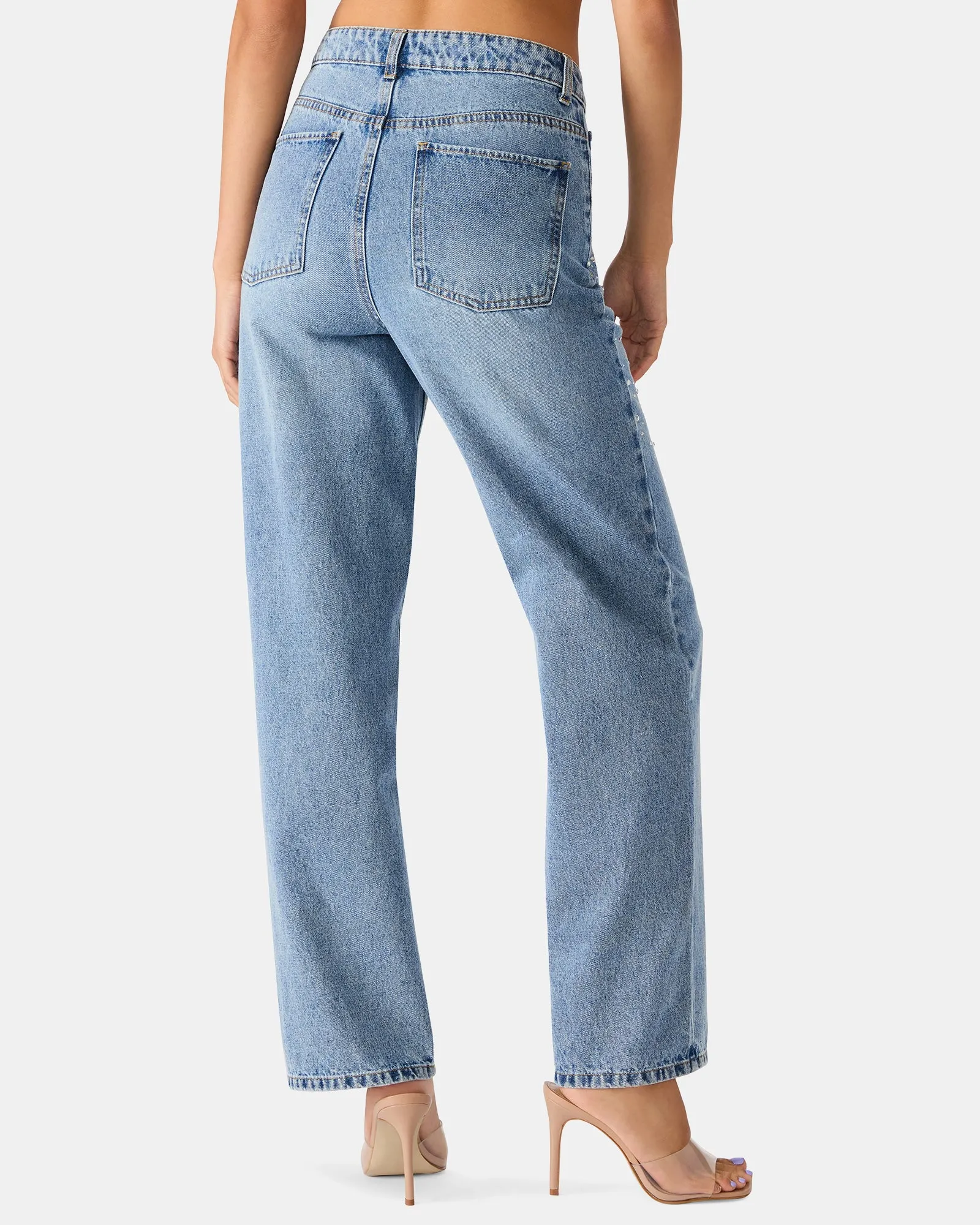 TAYLOR JEAN FOREVER BLUE sold by Steve Madden product image thumbnail 4