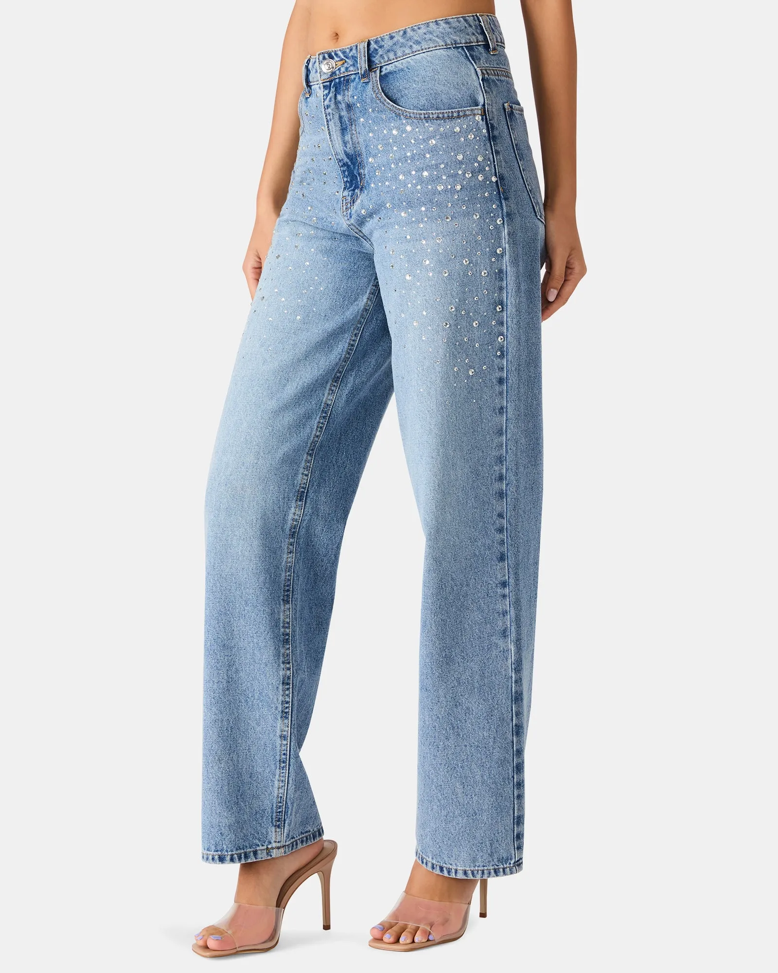 TAYLOR JEAN FOREVER BLUE sold by Steve Madden product image thumbnail 3