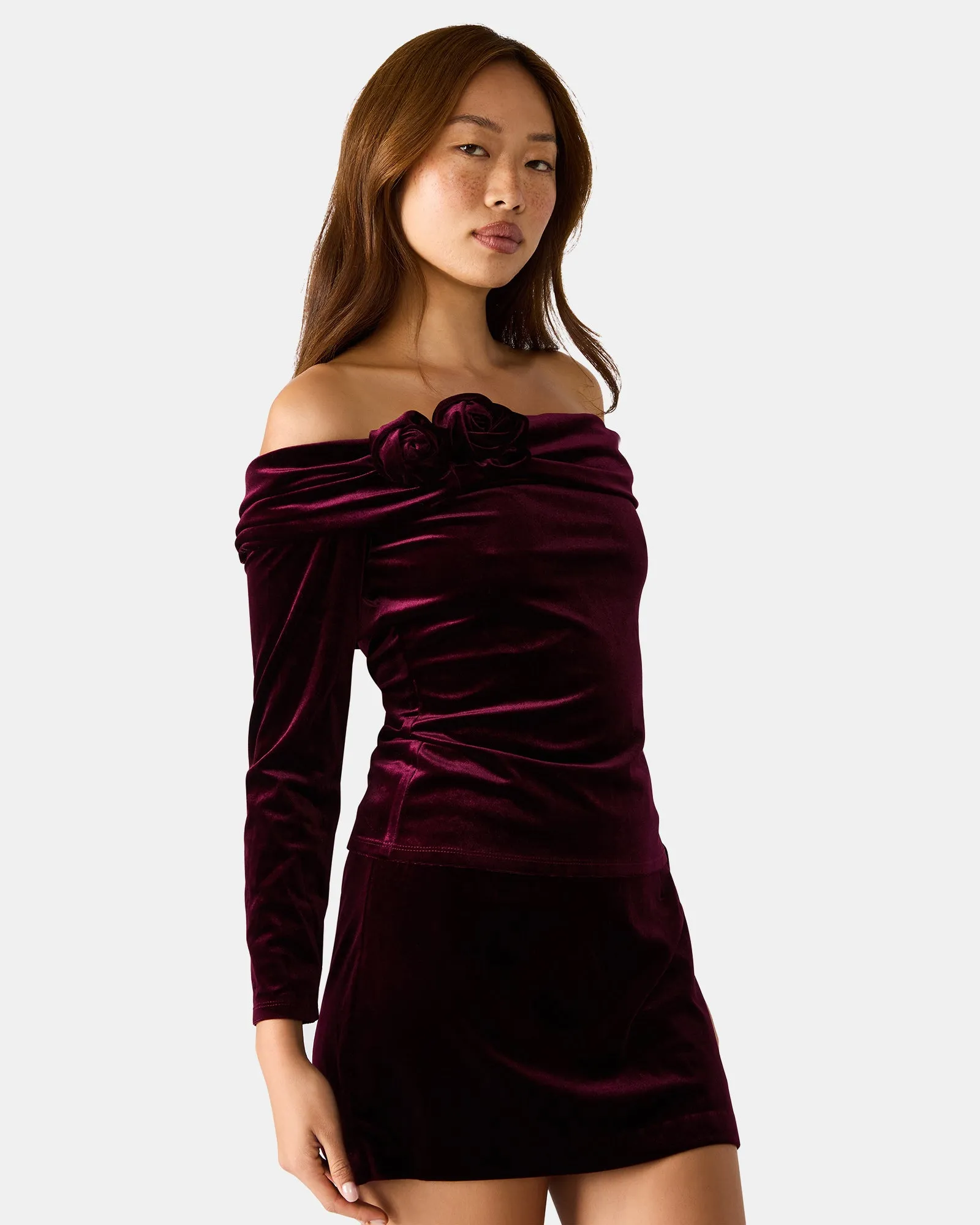 LICI TOP WINE sold by Steve Madden product image thumbnail 2