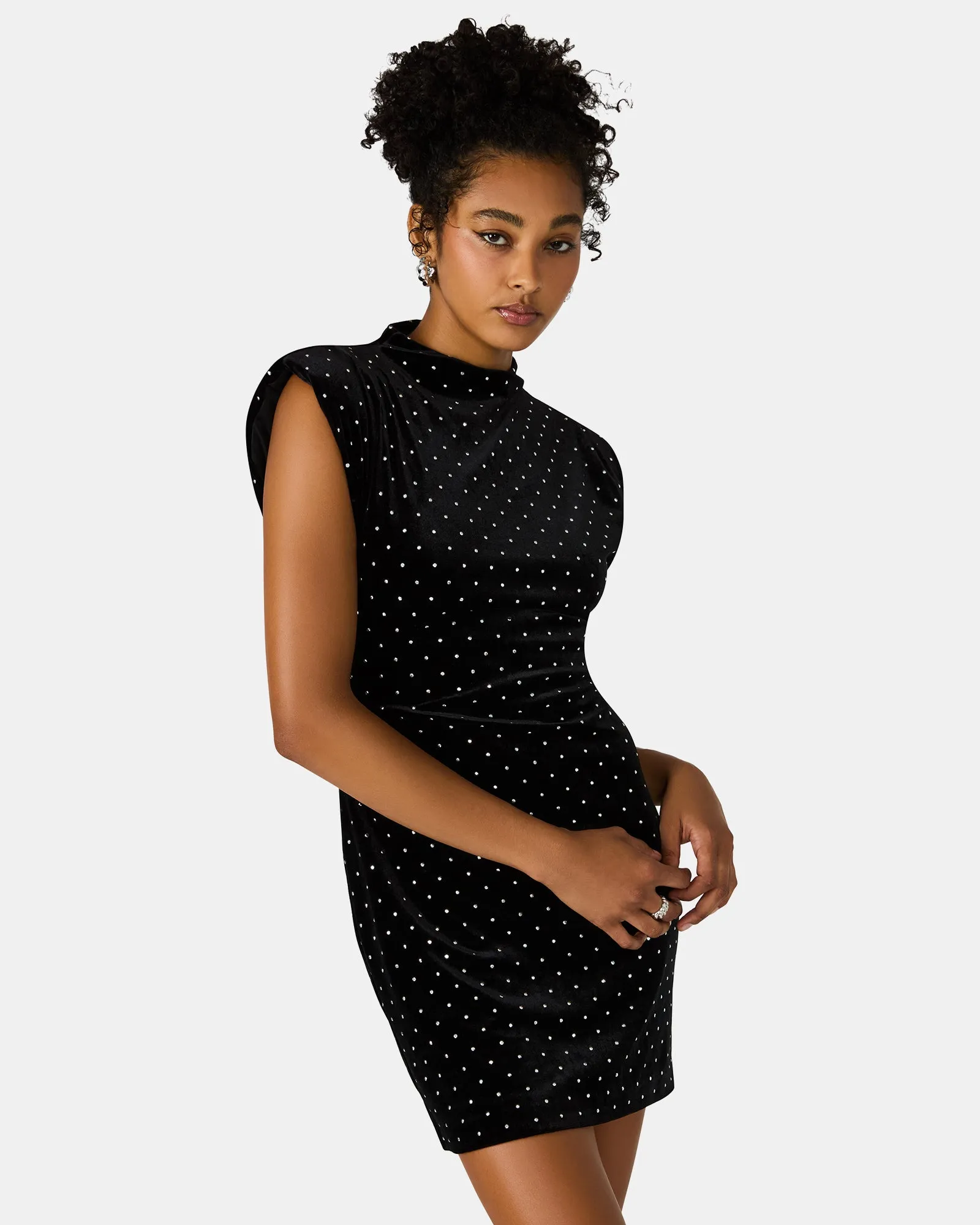 ASTORIA DRESS BLACK sold by Steve Madden product image thumbnail 4