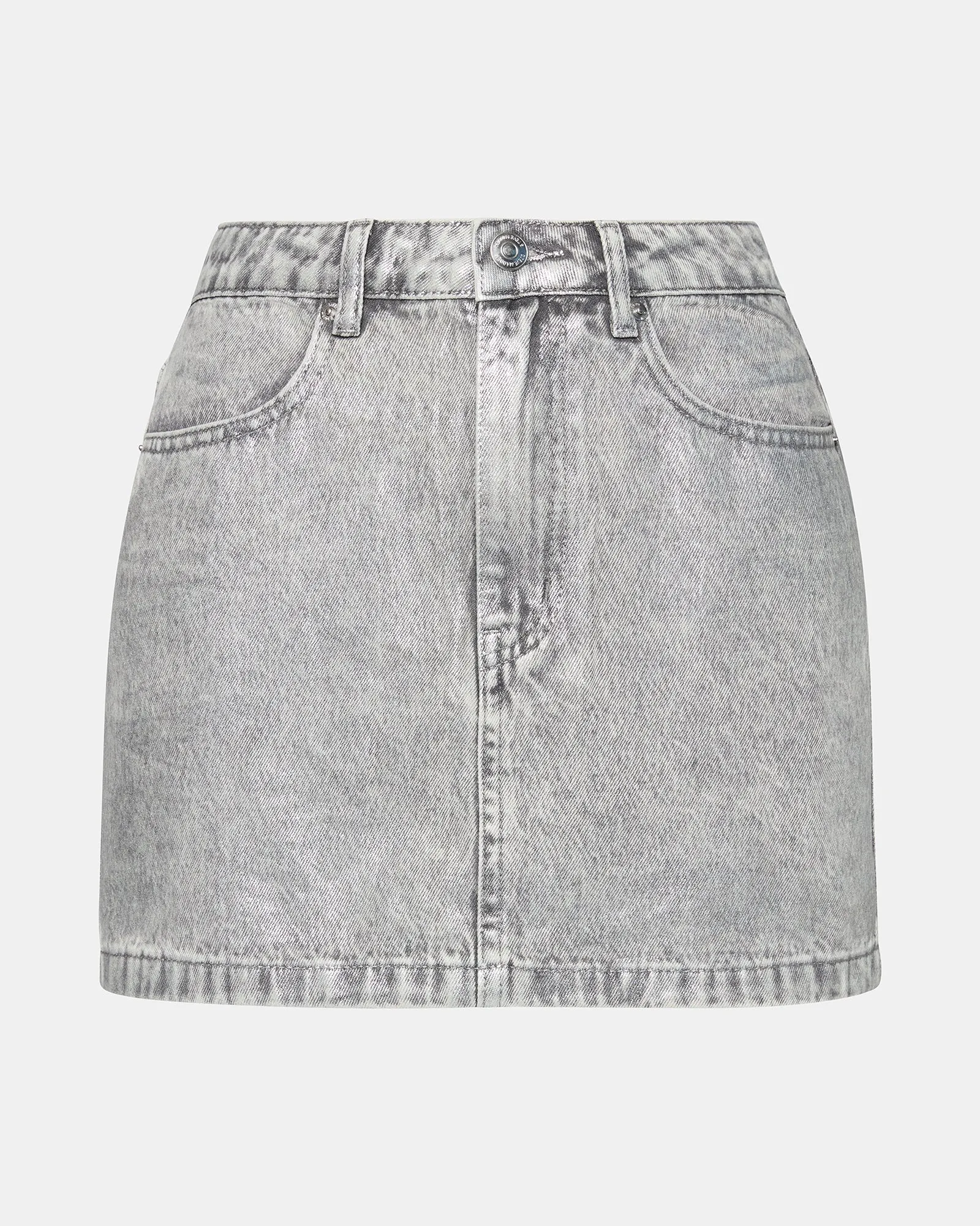 BECK SKIRT SILVER sold by Steve Madden product image thumbnail 5