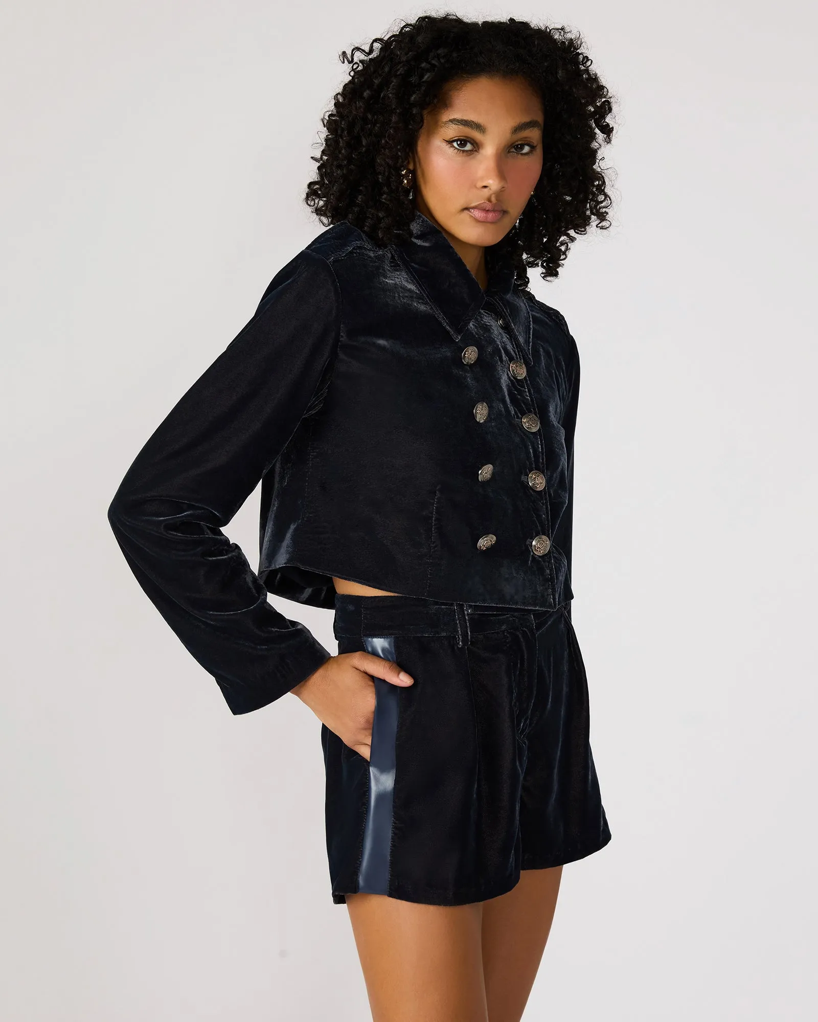 TONIA BLAZER INDIGO HAZE sold by Steve Madden product image thumbnail 3