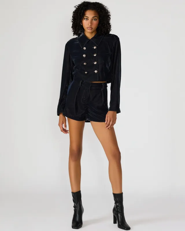 MINNETTA SHORT INDIGO HAZE sold by Steve Madden