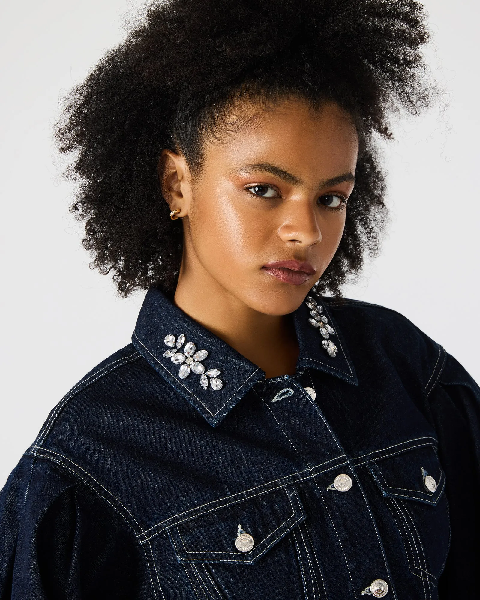 DOROTHY JACKET BIJOU BLUE sold by Steve Madden product image thumbnail 5