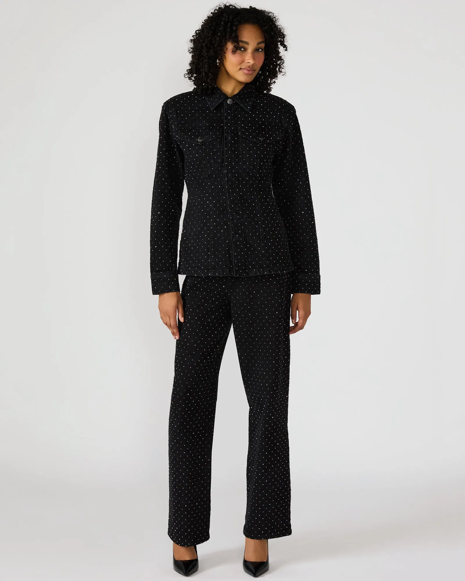 PARC CRYSTAL JACKET BLACK sold by Steve Madden product image thumbnail 5