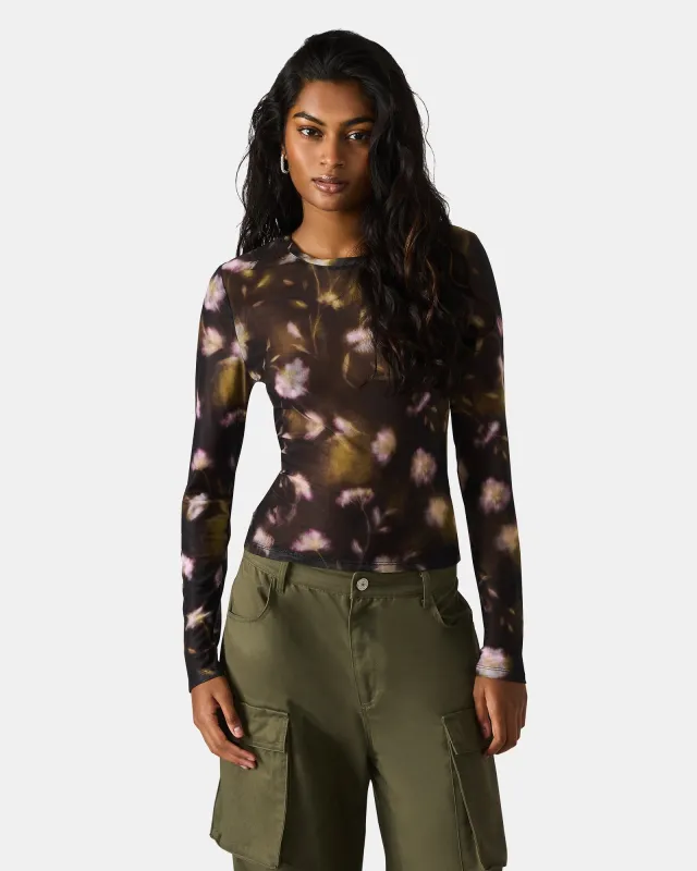 LILIANNA TOP BLACK MULTI sold by Steve Madden