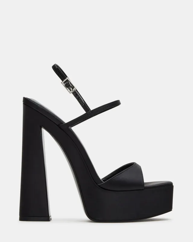 GEMINI BLACK SATIN - SM REBOOTED sold by Steve Madden