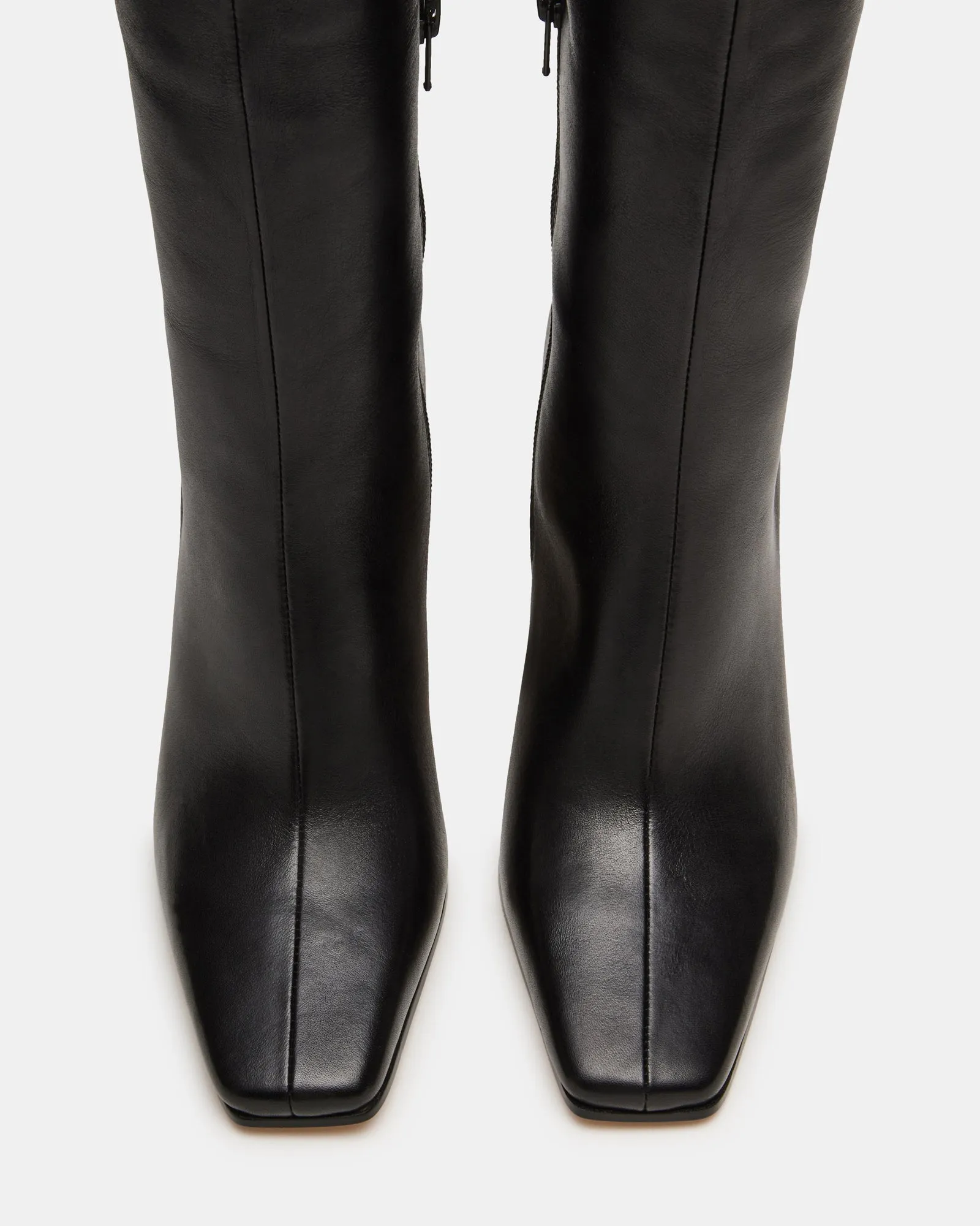 LIZETTE BLACK LEATHER WIDE CALF - SM REBOOTED sold by Steve Madden product image thumbnail 5