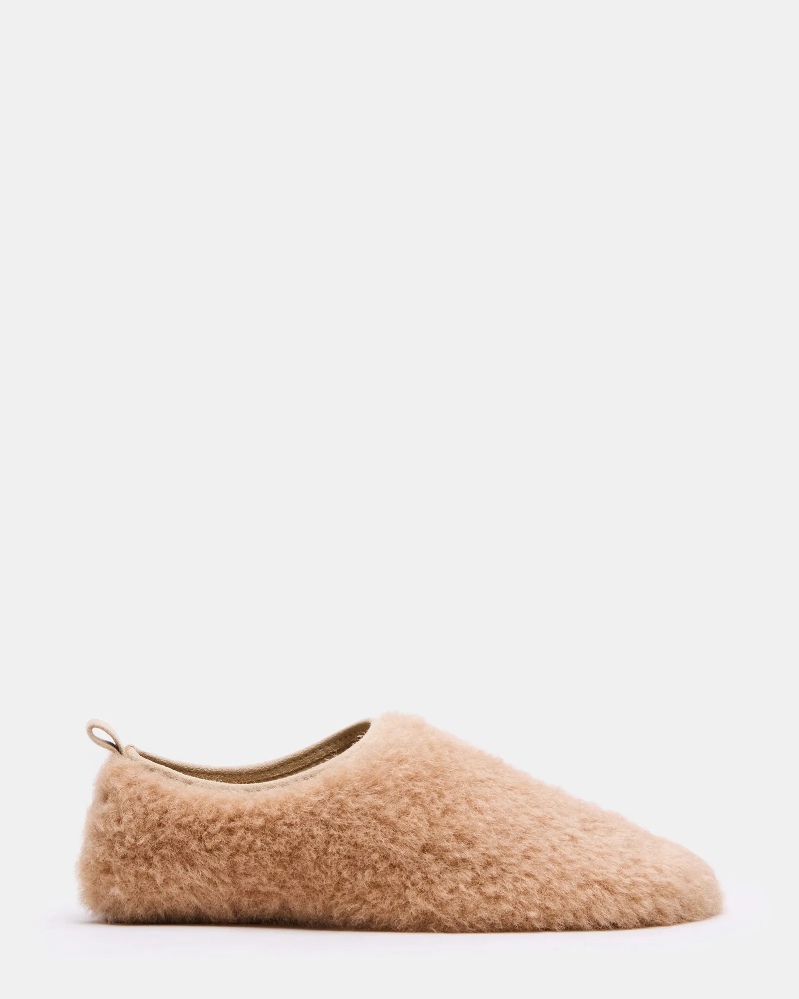 MINO FAUX FUR TAN sold by Steve Madden