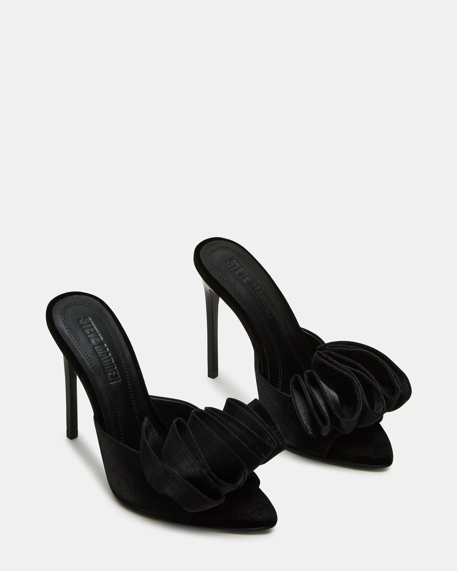 AFFINITY BLACK SATIN sold by Steve Madden product image thumbnail 2