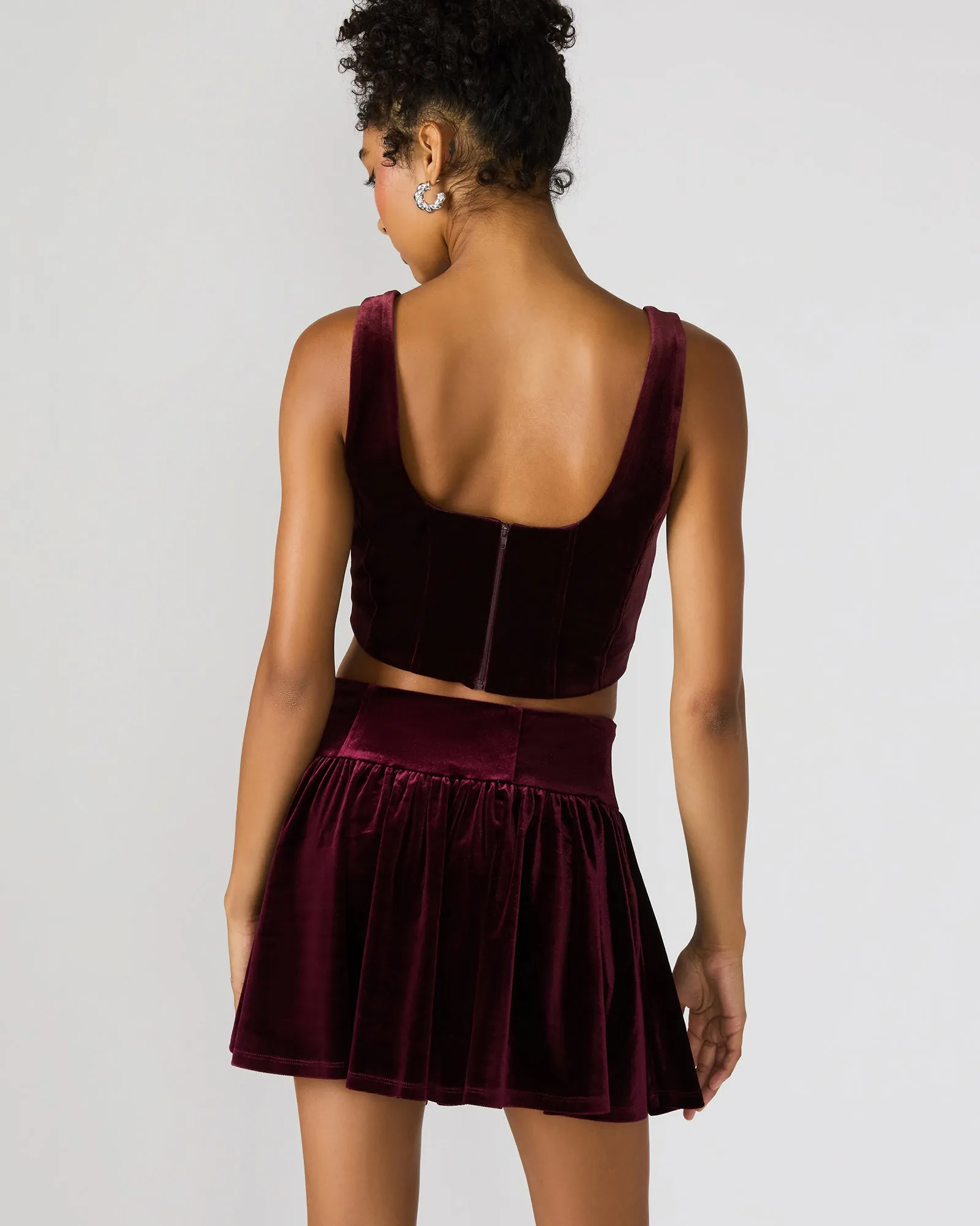 ARYANNA TOP WINE sold by Steve Madden product image thumbnail 4