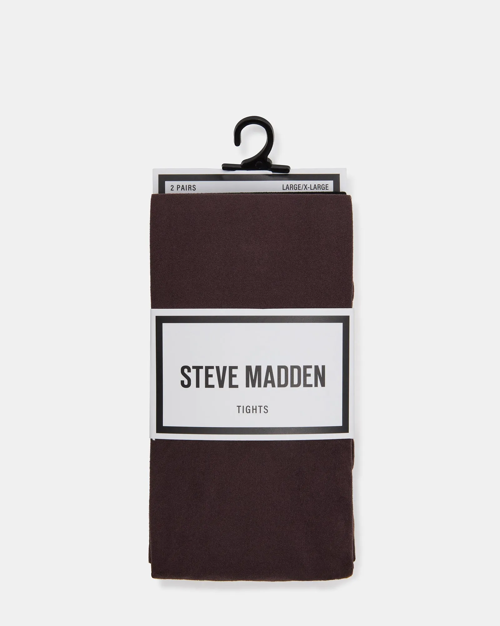2 PACK SOLID OPAQUE TIGHT ESPRESSO sold by Steve Madden product image thumbnail 2