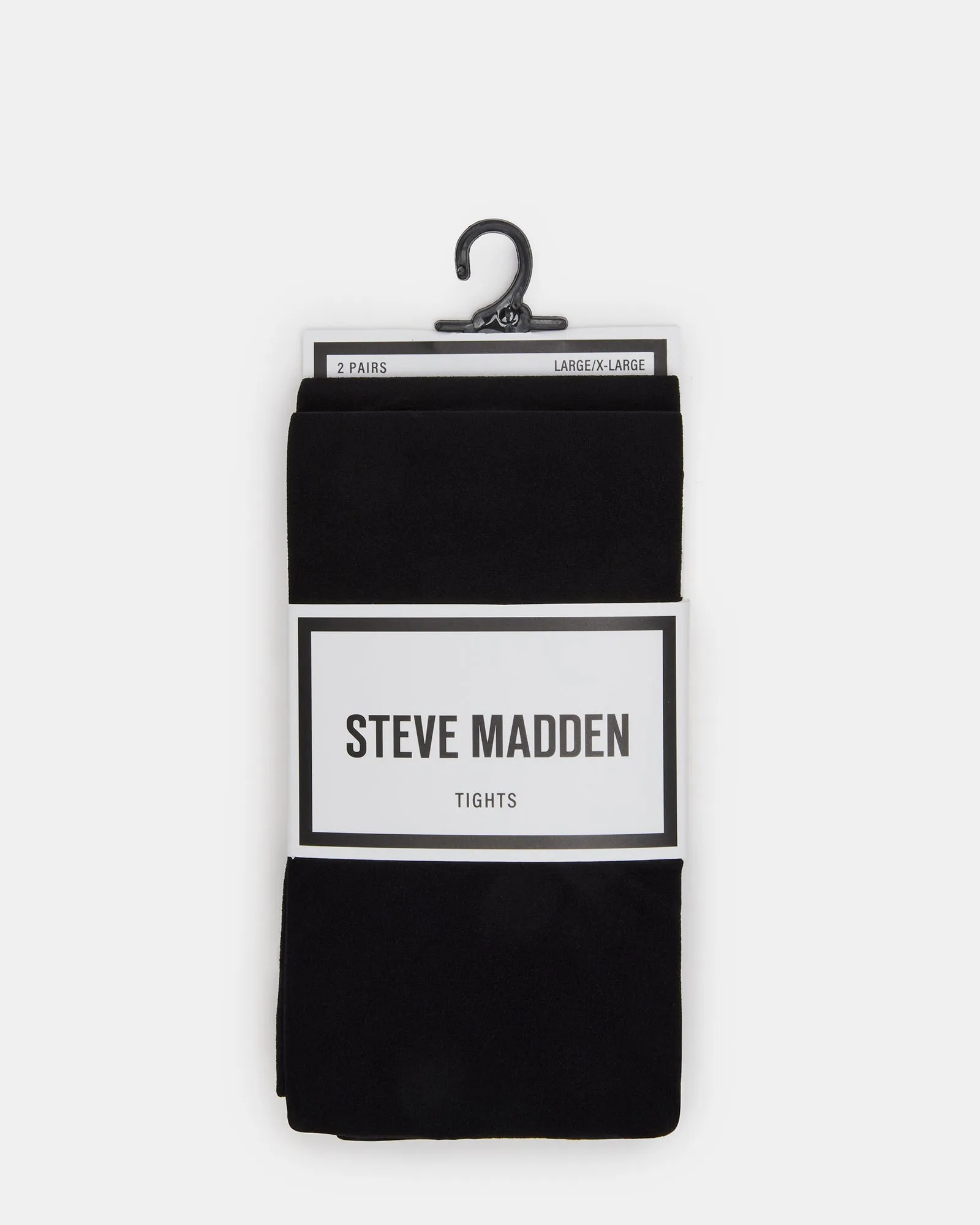 2 PACK SOLID OPAQUE TIGHT BLACK sold by Steve Madden product image thumbnail 2