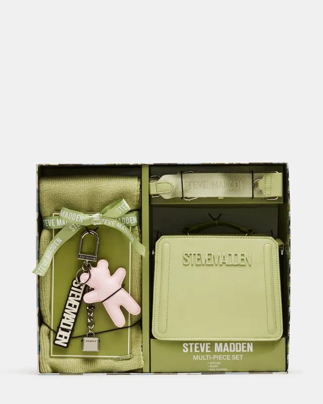 EVELYN CHARM BOX GIFT SET CELERY sold by Steve Madden