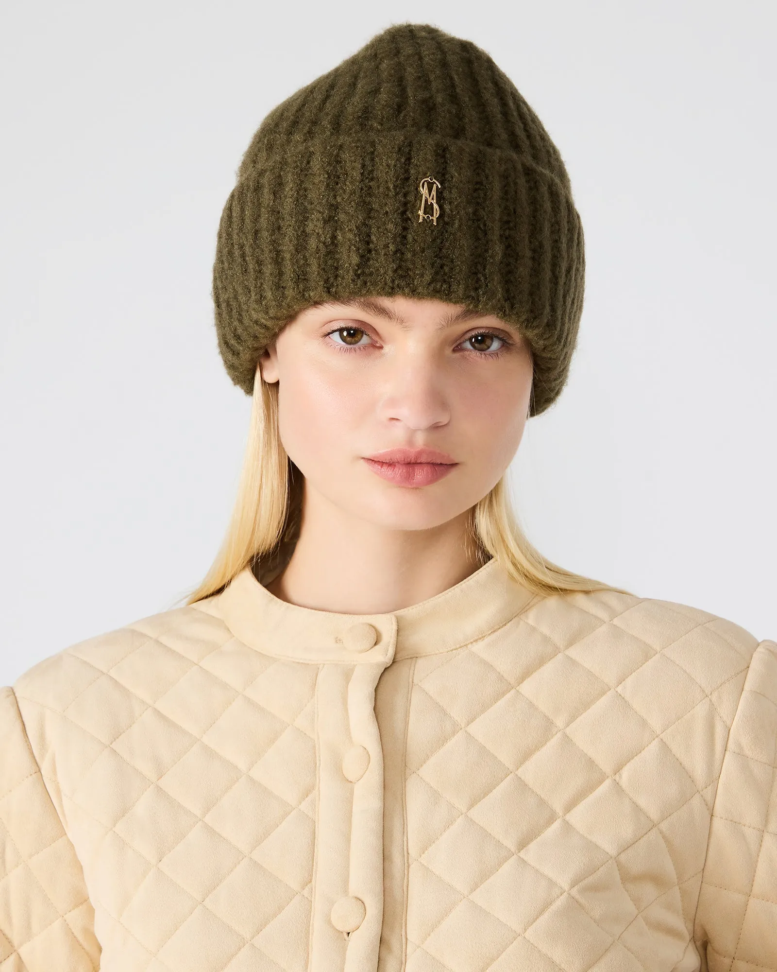 LOGO BEANIE GRAPE LEAF sold by Steve Madden product image thumbnail 2