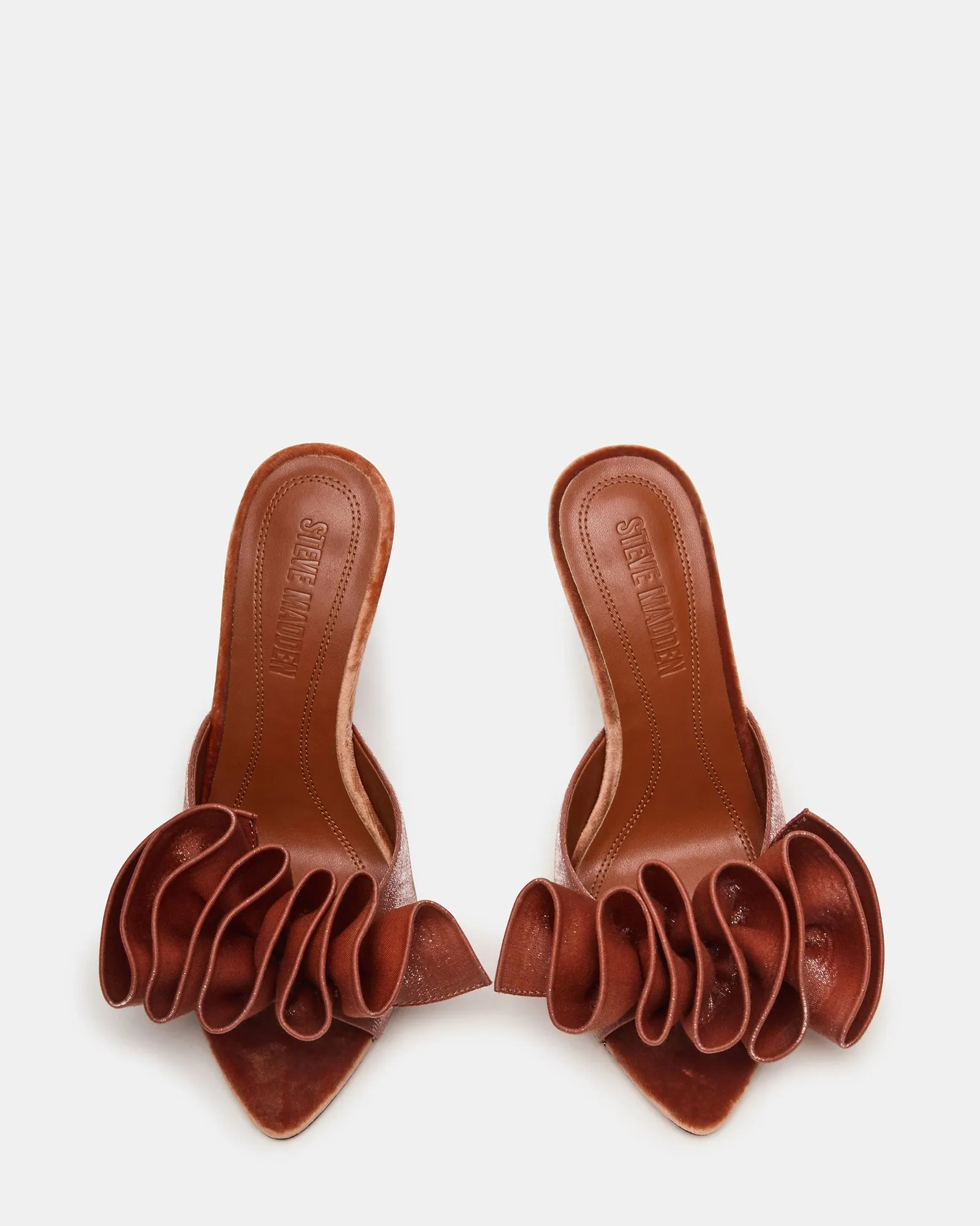 AFFINITY RUST SATIN sold by Steve Madden product image thumbnail 4