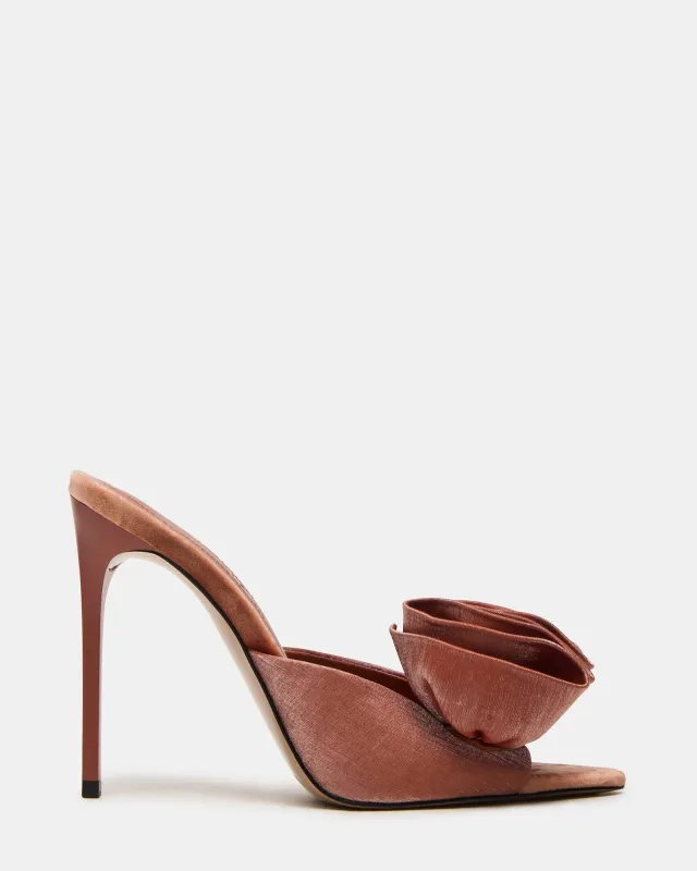 AFFINITY RUST SATIN sold by Steve Madden