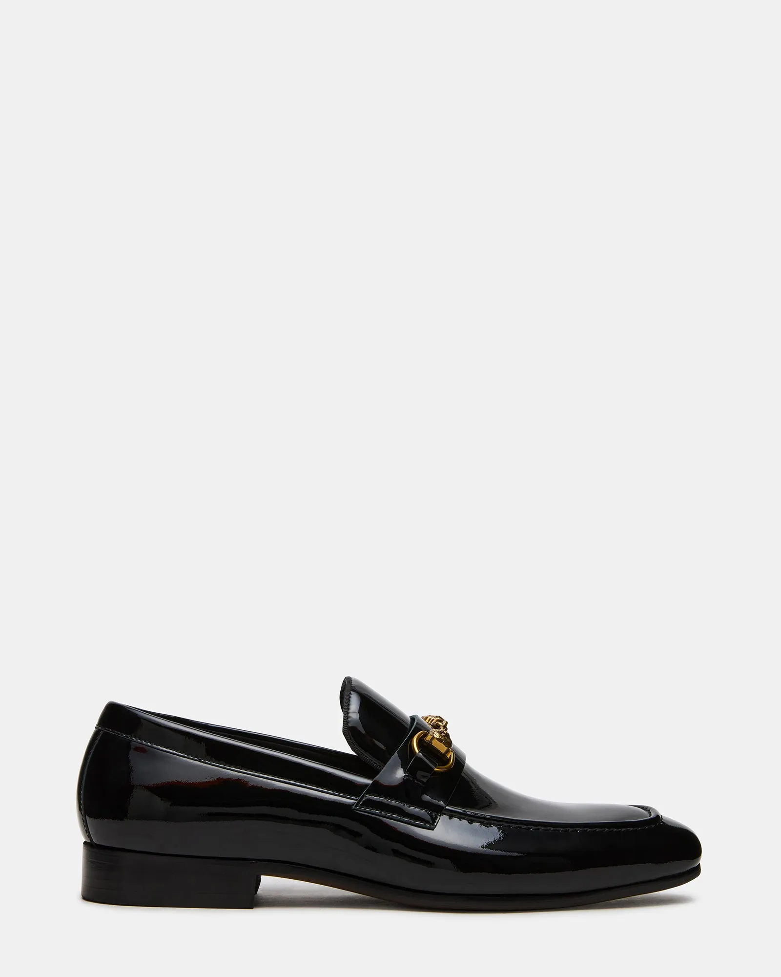 JAKIRO BLACK PATENT sold by Steve Madden