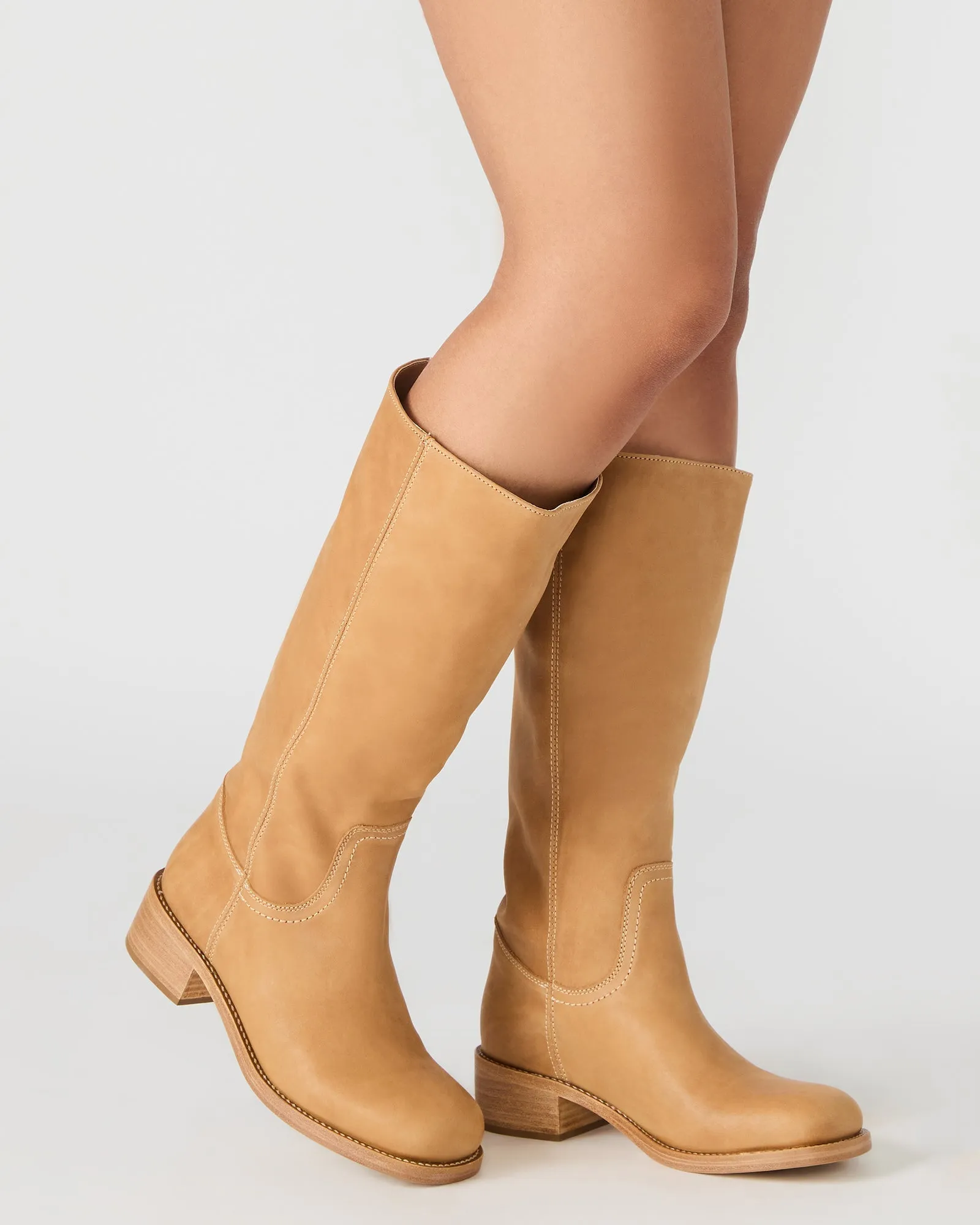 RIGGS BANANA LEATHER WIDE CALF - SM REBOOTED sold by Steve Madden product image thumbnail 2